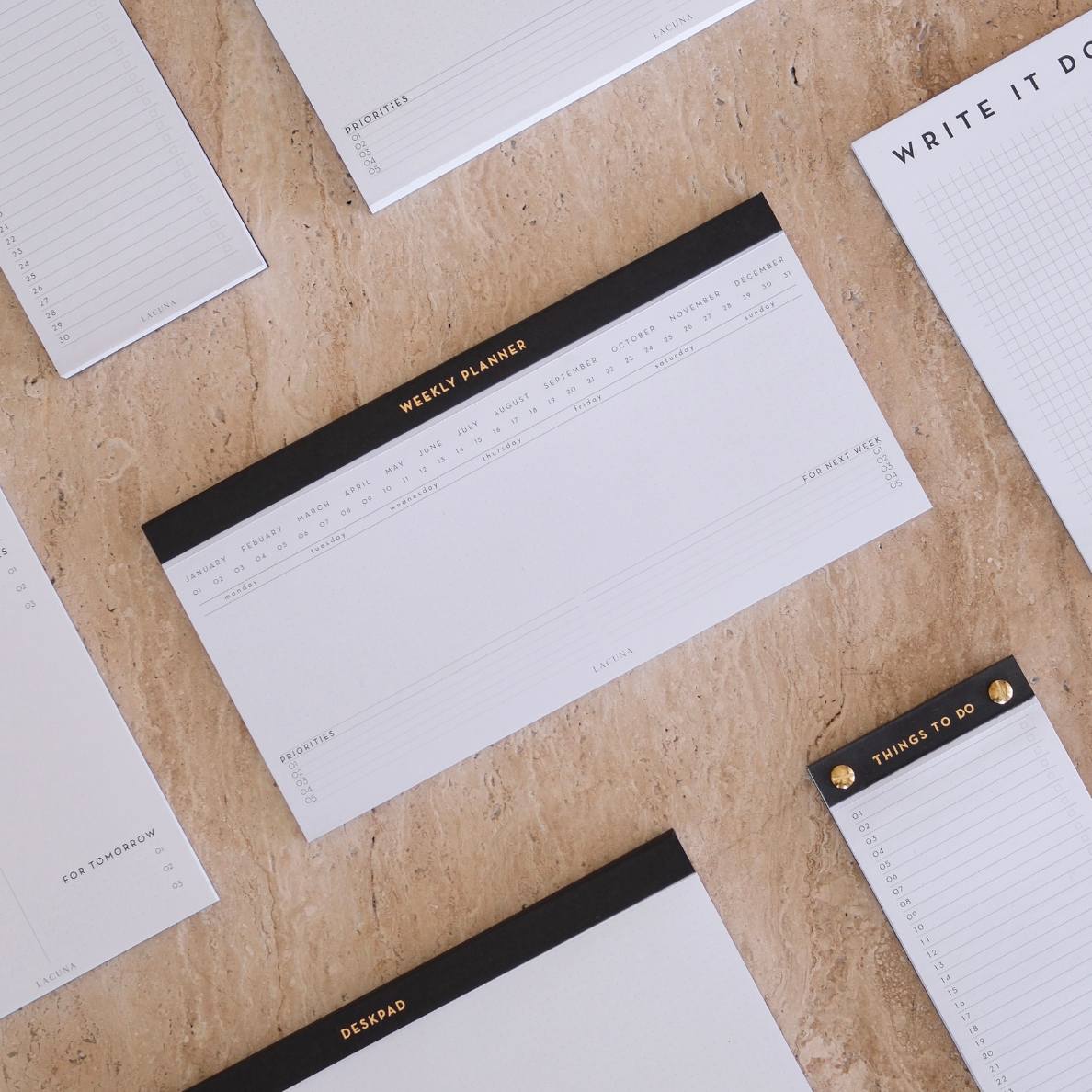 Weekly Planner - Desk 