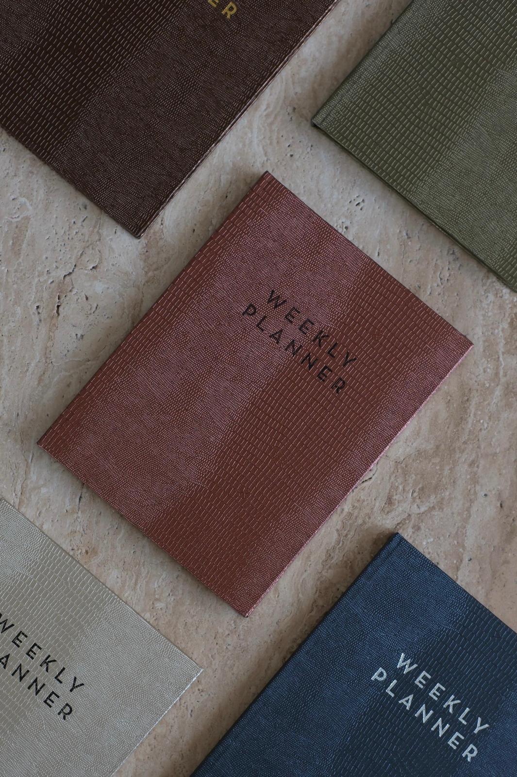 Weekly Planner - Bakır