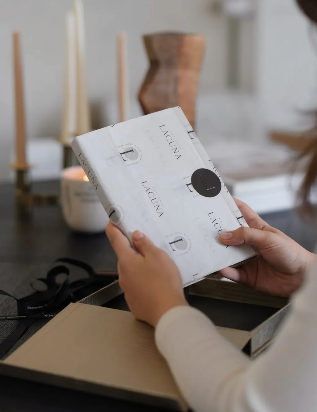 Dot Grid Notebook - Şampanya