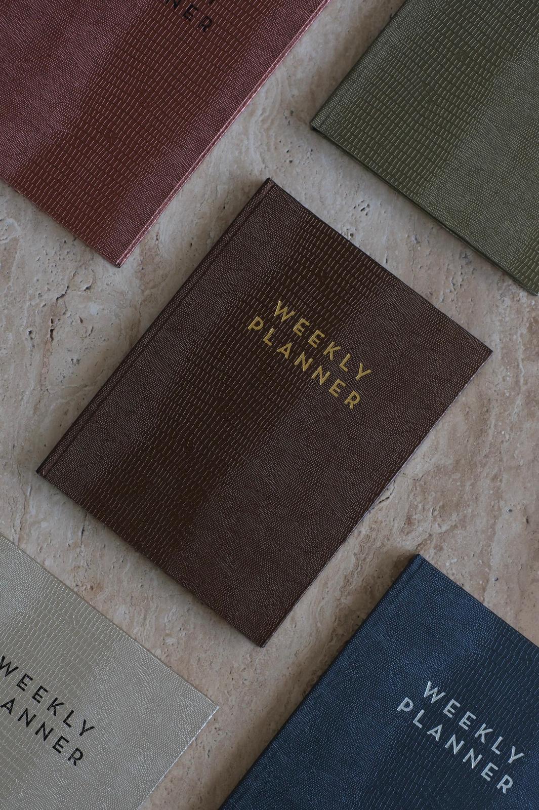 Weekly Planner - Acı Kahve