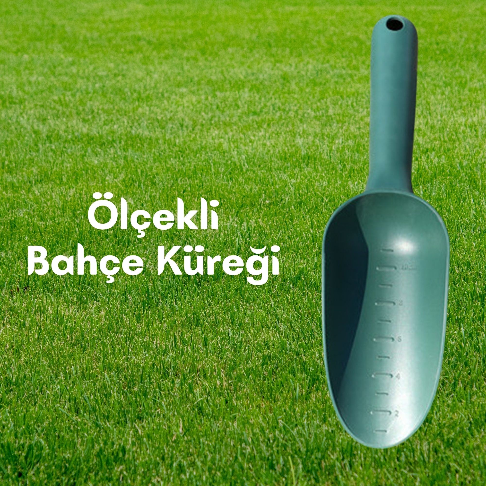 BAHÇE KÜREK ÖLÇEKLİ YEŞİL