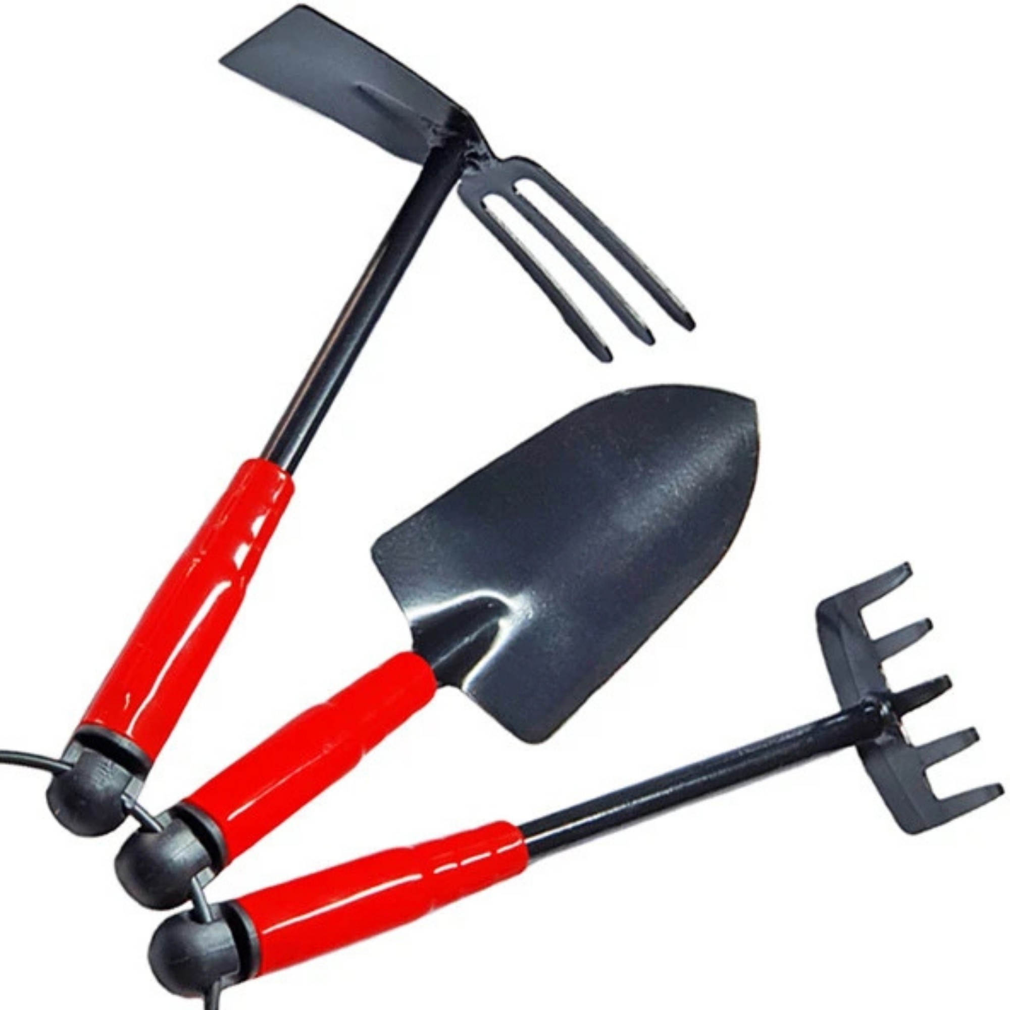 METAL KÜREK ÇAPA TIRMIK 3LÜ HOBİ BAHÇE SETİ