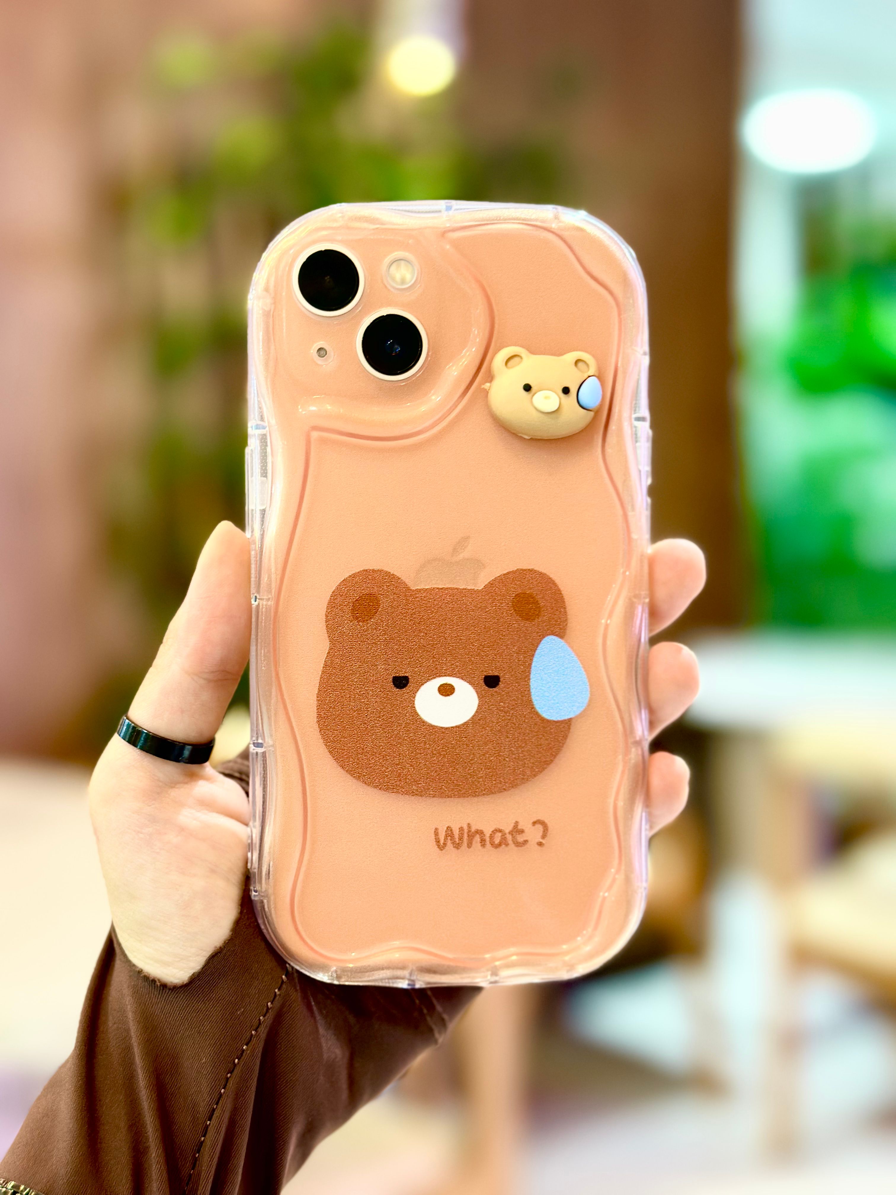 iPhone 13 Sevimli Tavşan Temalı iPhone Cuddly Kılıfı