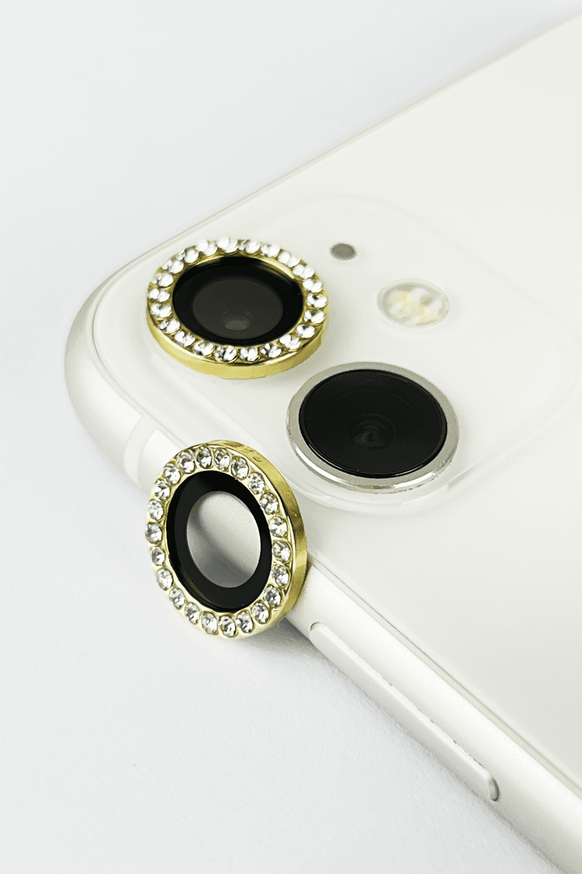 iPhone 11 Uyumlu Swarovski Taşlı Kamera Lens Koruyucu