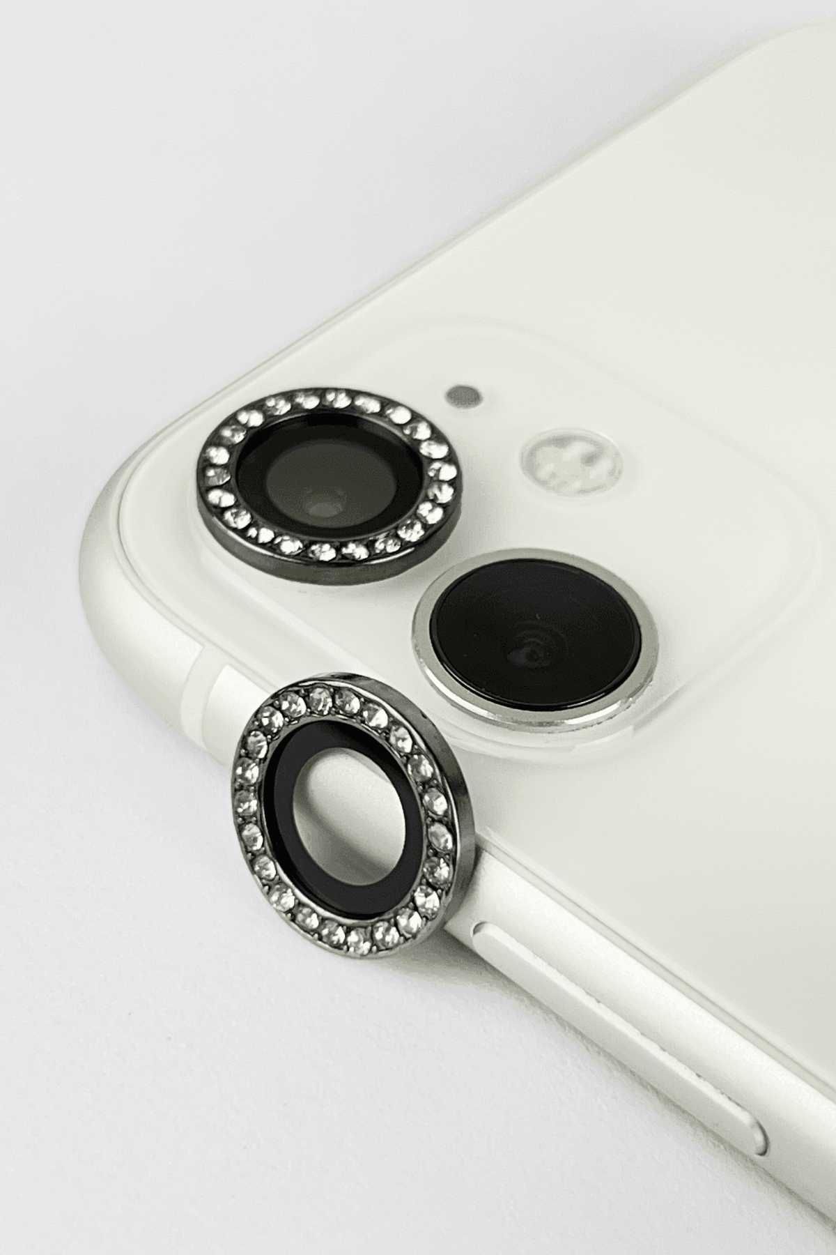 iPhone 12 Uyumlu Swarovski Taşlı Kamera Lens Koruyucu