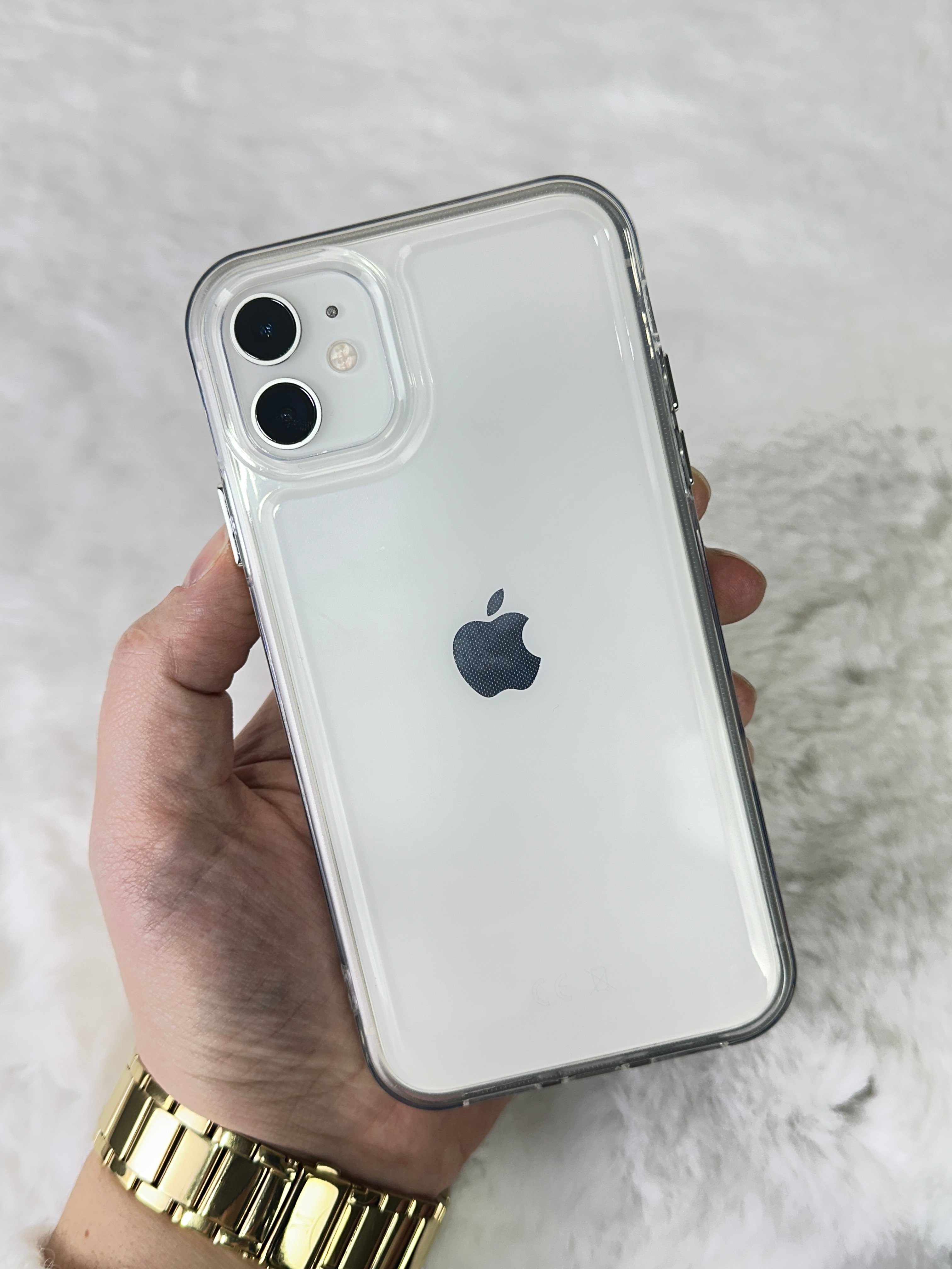 iPhone 12 Şeffaf Darbelere Karşı Dayanıklı Vip Şeffaf Kılıf