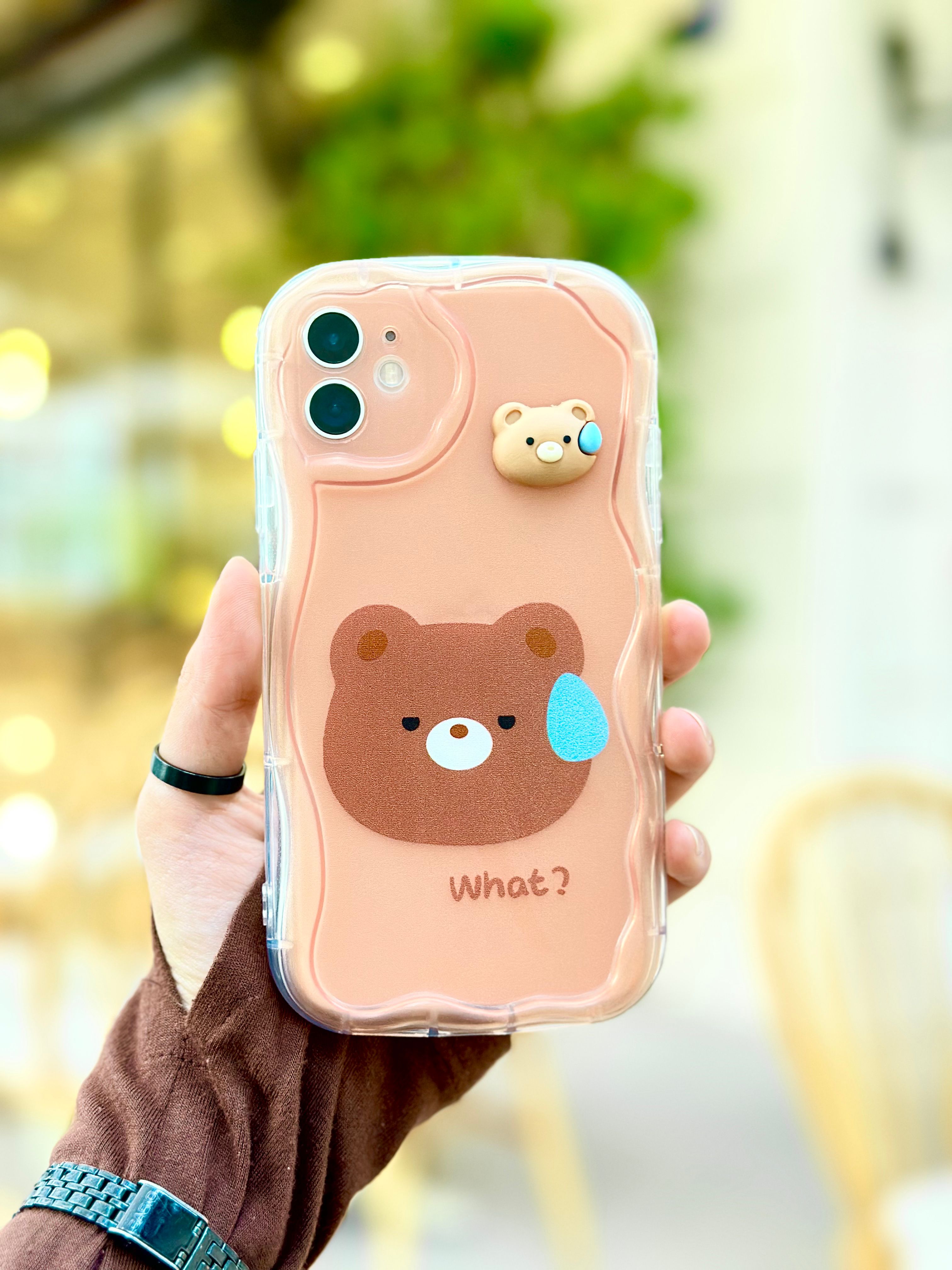 iPhone 11 Sevimli Tavşan Temalı iPhone Cuddly Kılıfı