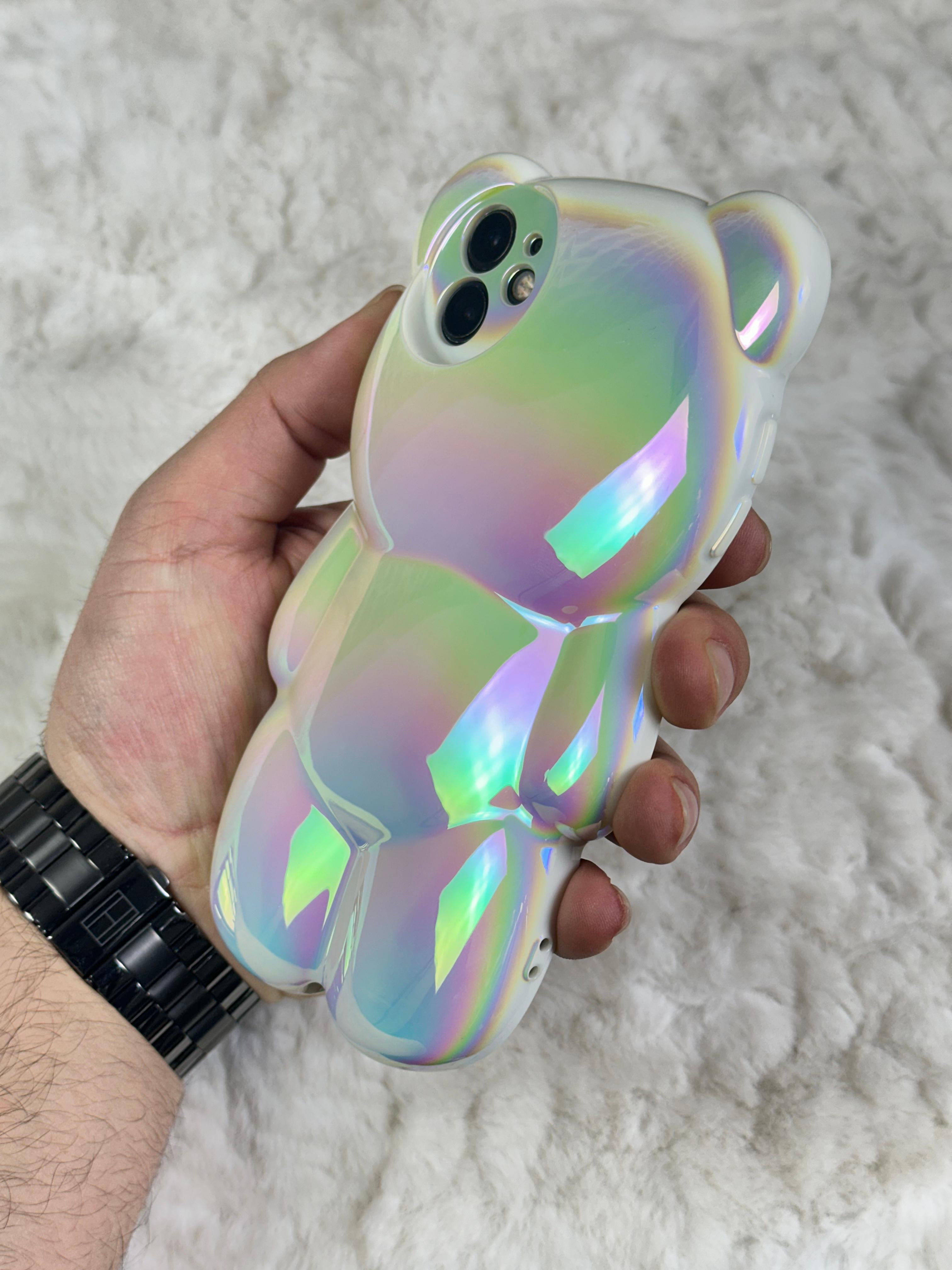 iPhone 11 3D Ayıcıklı Telefon Kılıfı