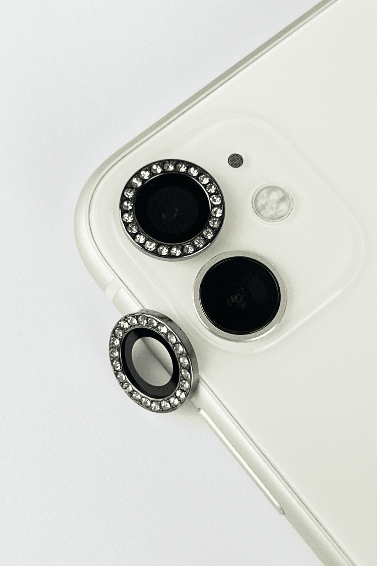 iPhone 12 Uyumlu Swarovski Taşlı Kamera Lens Koruyucu