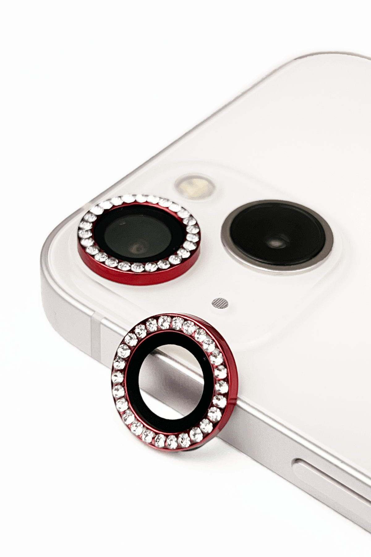 iPhone 13 Uyumlu Swarovski Taşlı Kamera Lens Koruyucu