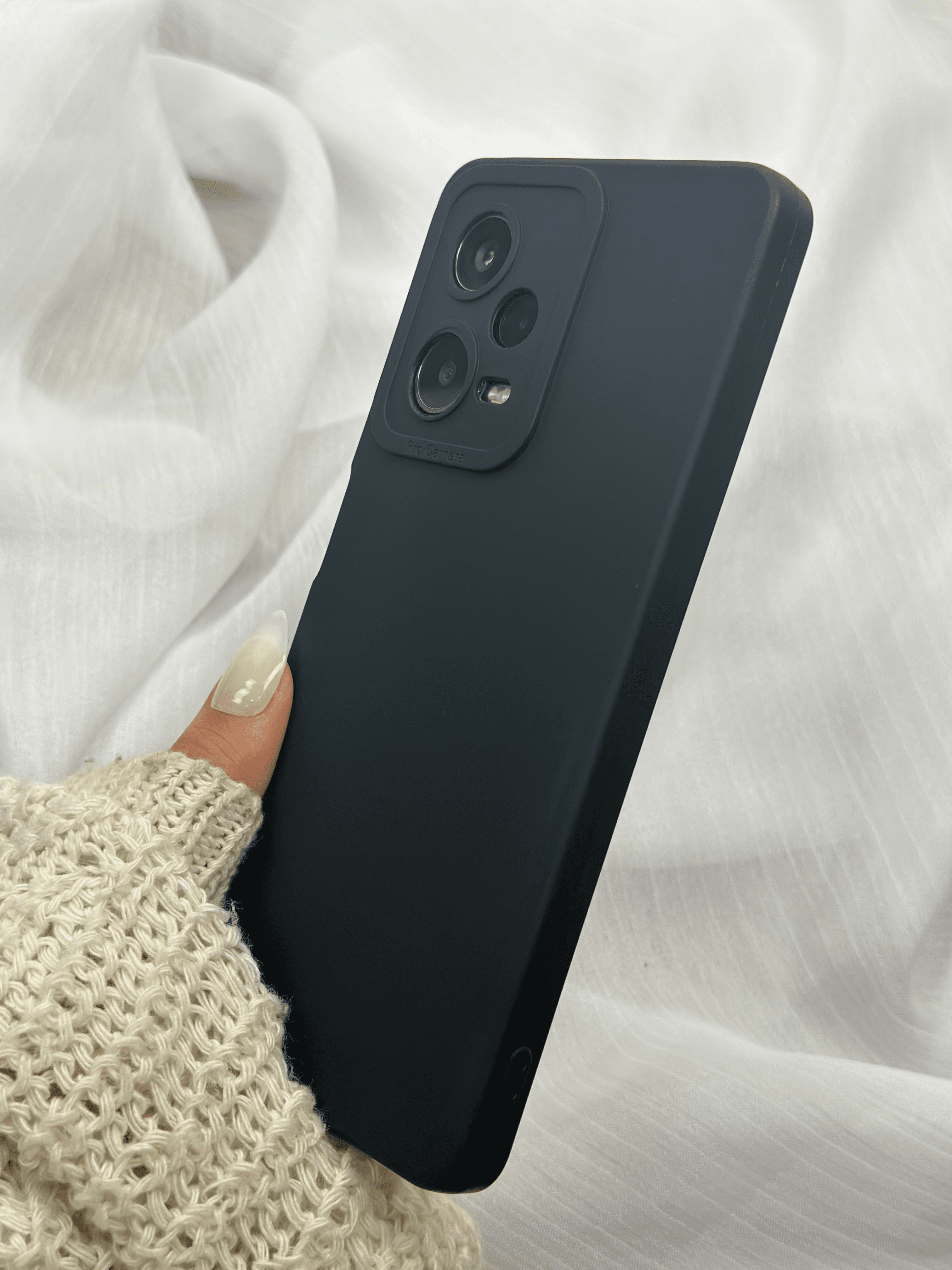 Xiaomi Redmi Note 12 Pro 5g Lansman Kamera Korumalı Içi Kadife Yumuşak Silikon Mara Kılıf