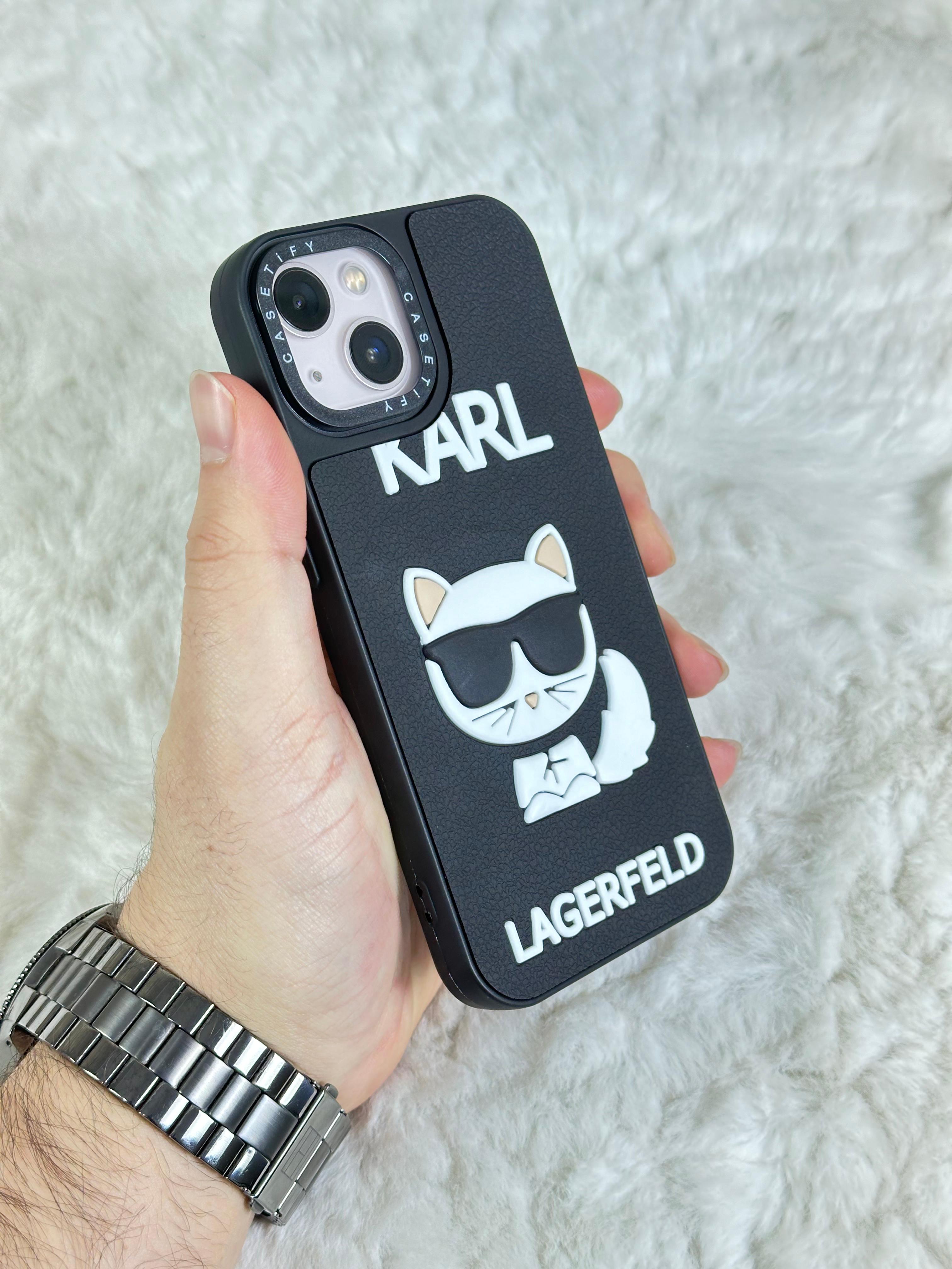 iPhone 15 Stylish Kabartmalı Kılıf 