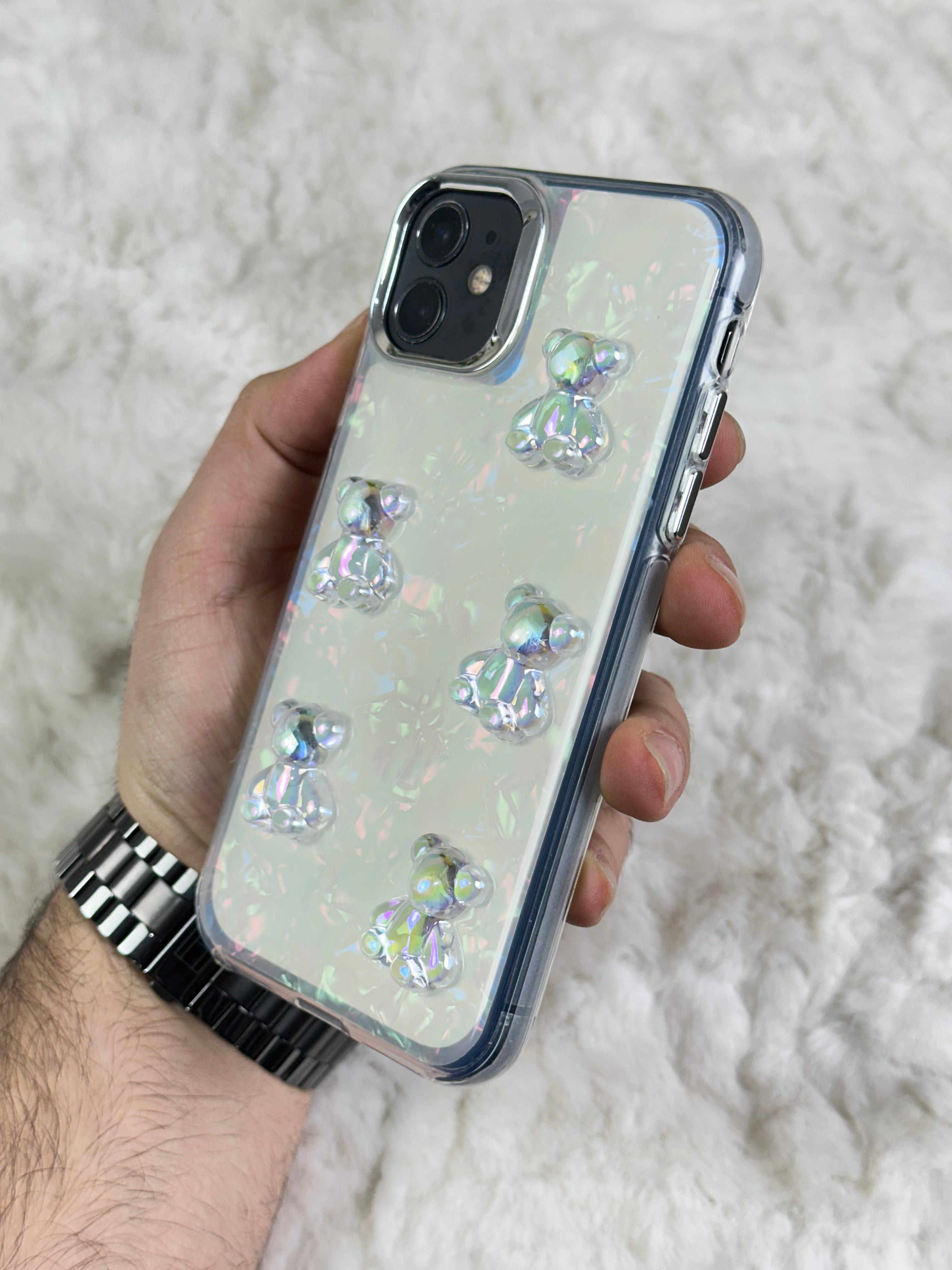 iPhone 12 Figürlü Kristal Kılıf 