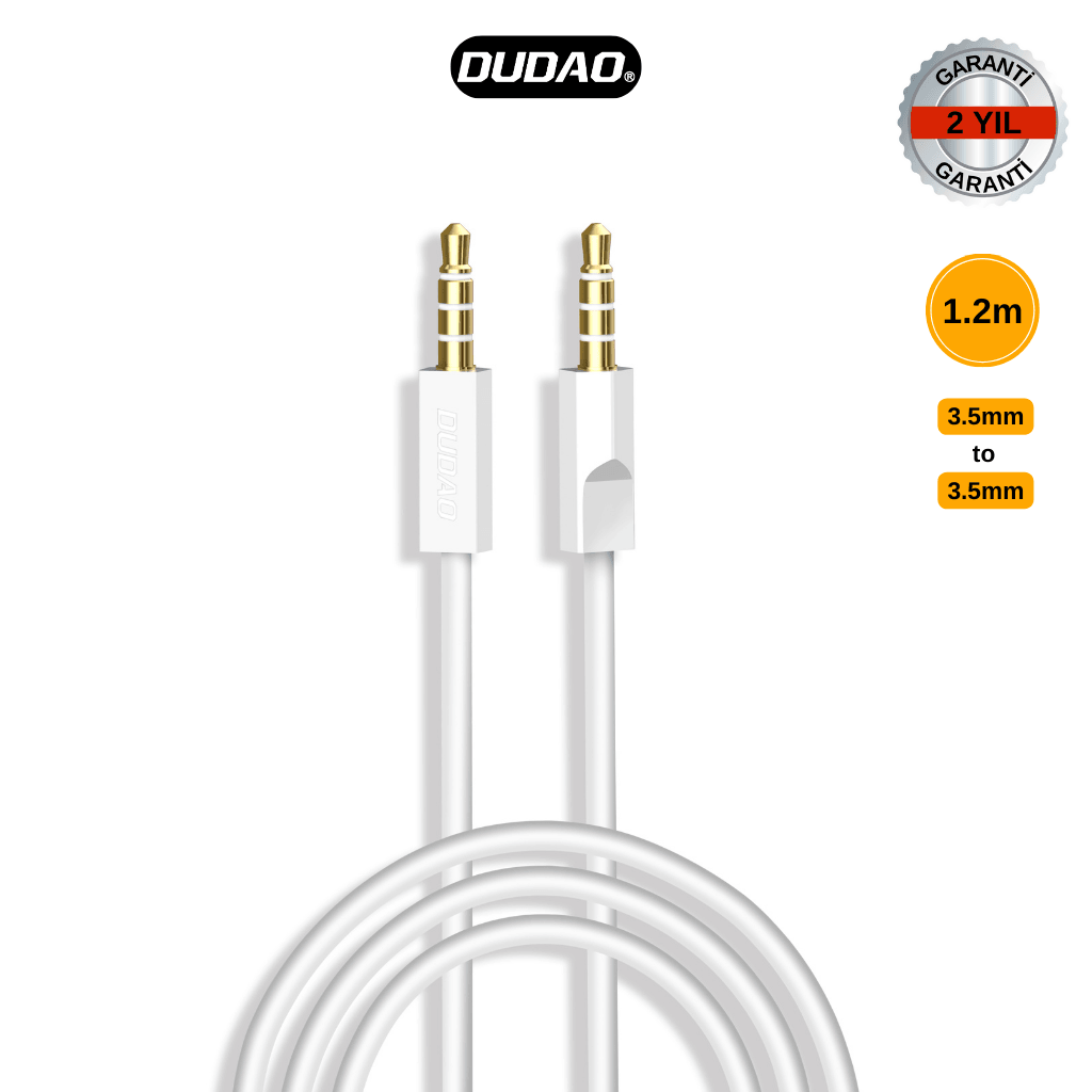 DUDAO L12S 3.5mm AUX to 3.5mm AUX 1.2m Kablo 