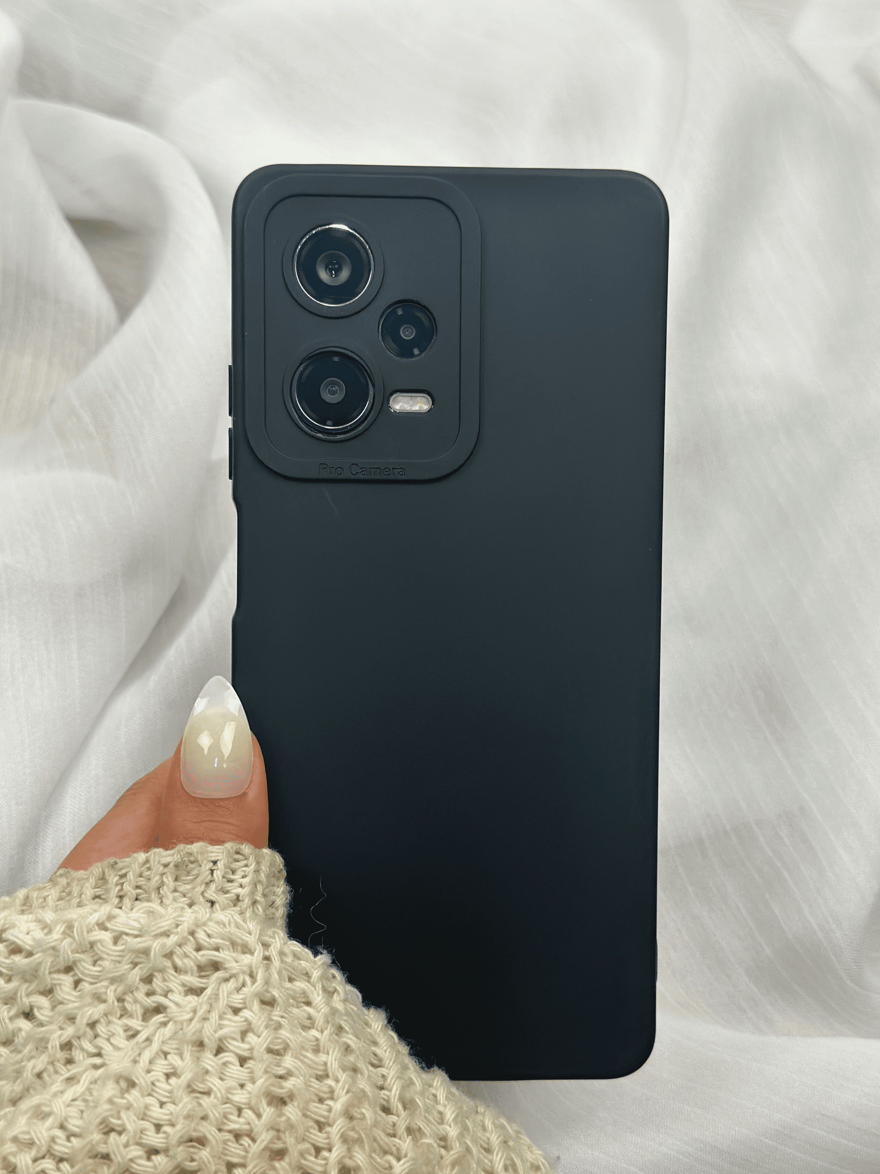 Xiaomi Redmi Note 12 Pro 5g Lansman Kamera Korumalı Içi Kadife Yumuşak Silikon Mara Kılıf