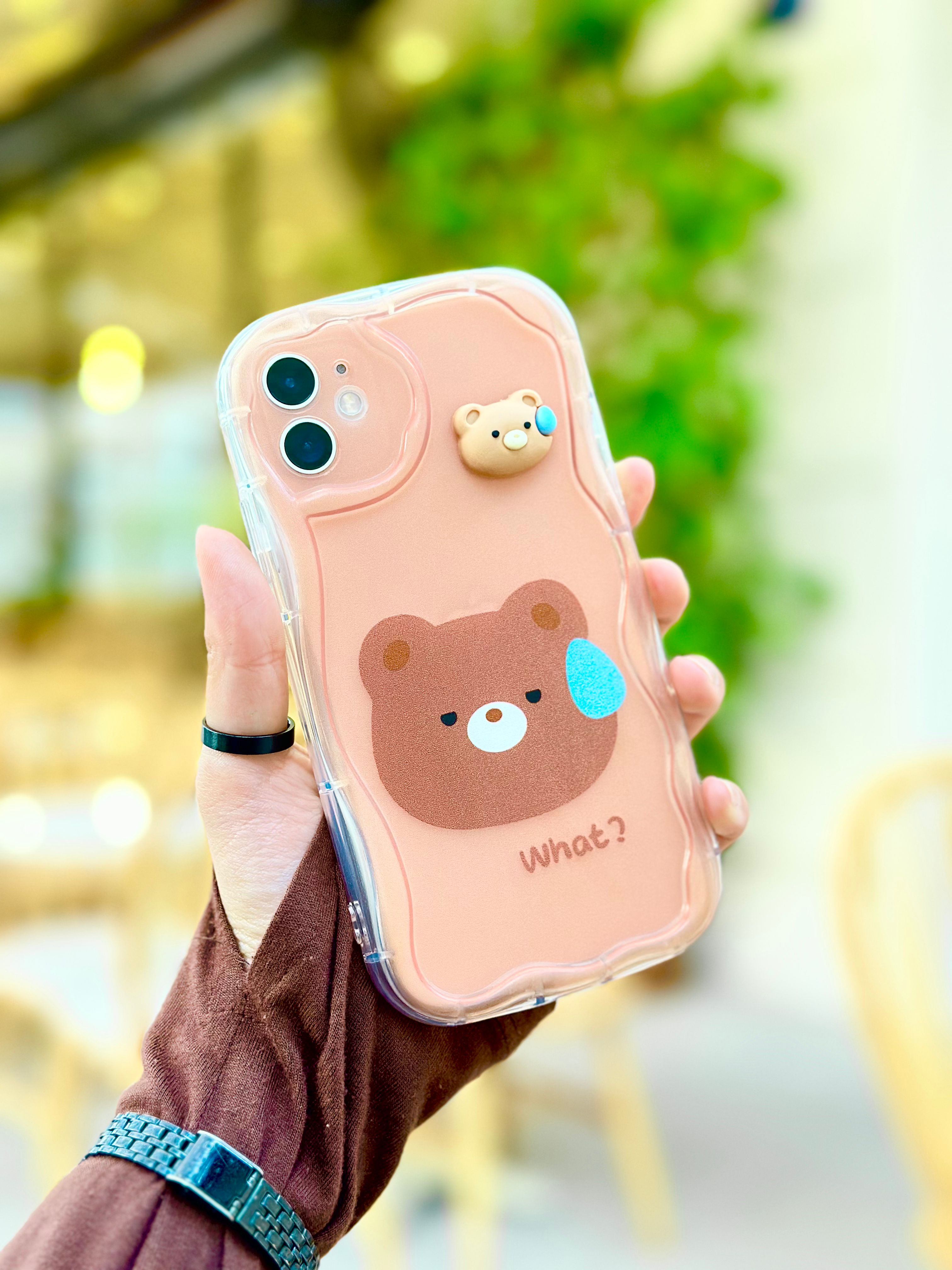 iPhone 11 Sevimli Tavşan Temalı iPhone Cuddly Kılıfı