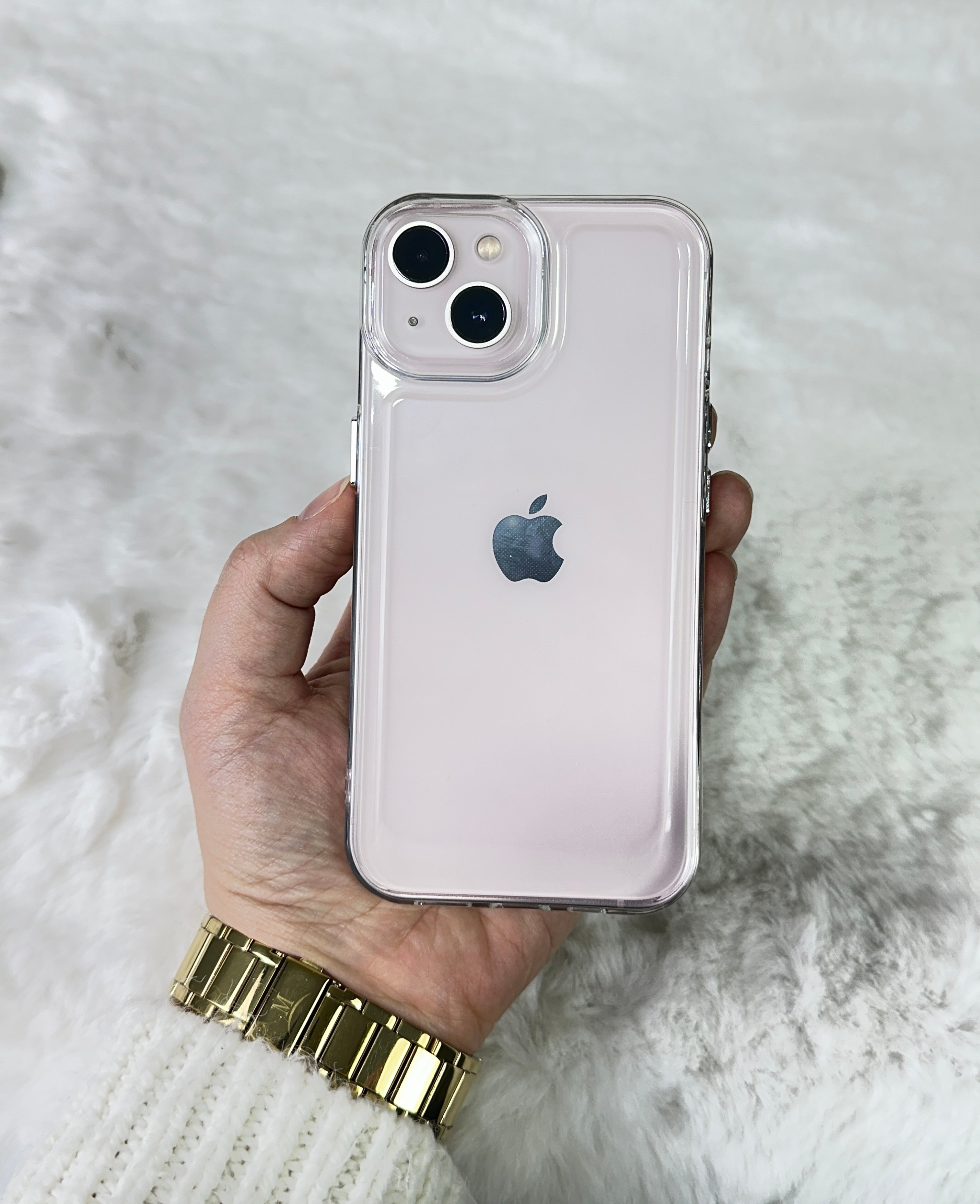 iPhone 15 Şeffaf Darbelere Karşı Dayanıklı Vip Şeffaf Kılıf