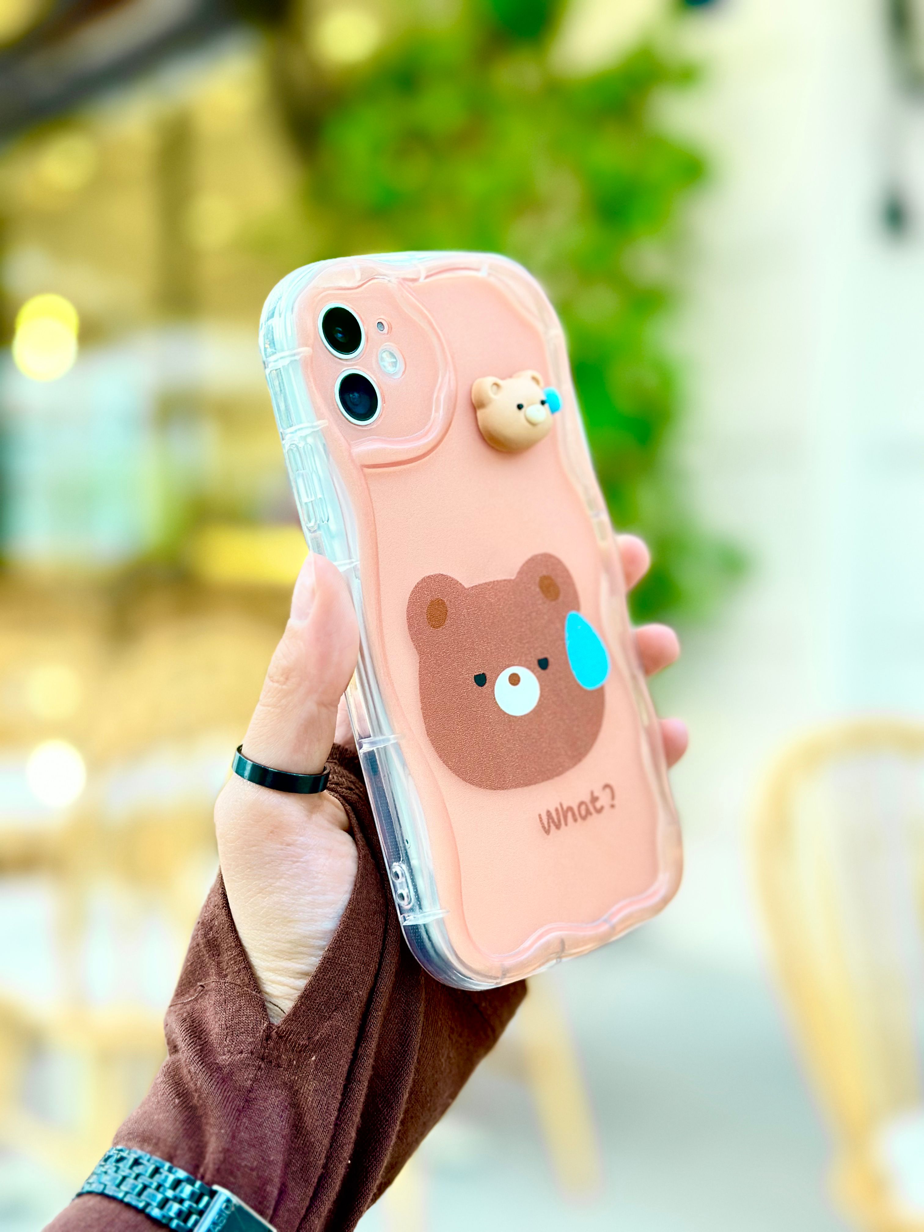 iPhone 11 Sevimli Tavşan Temalı iPhone Cuddly Kılıfı