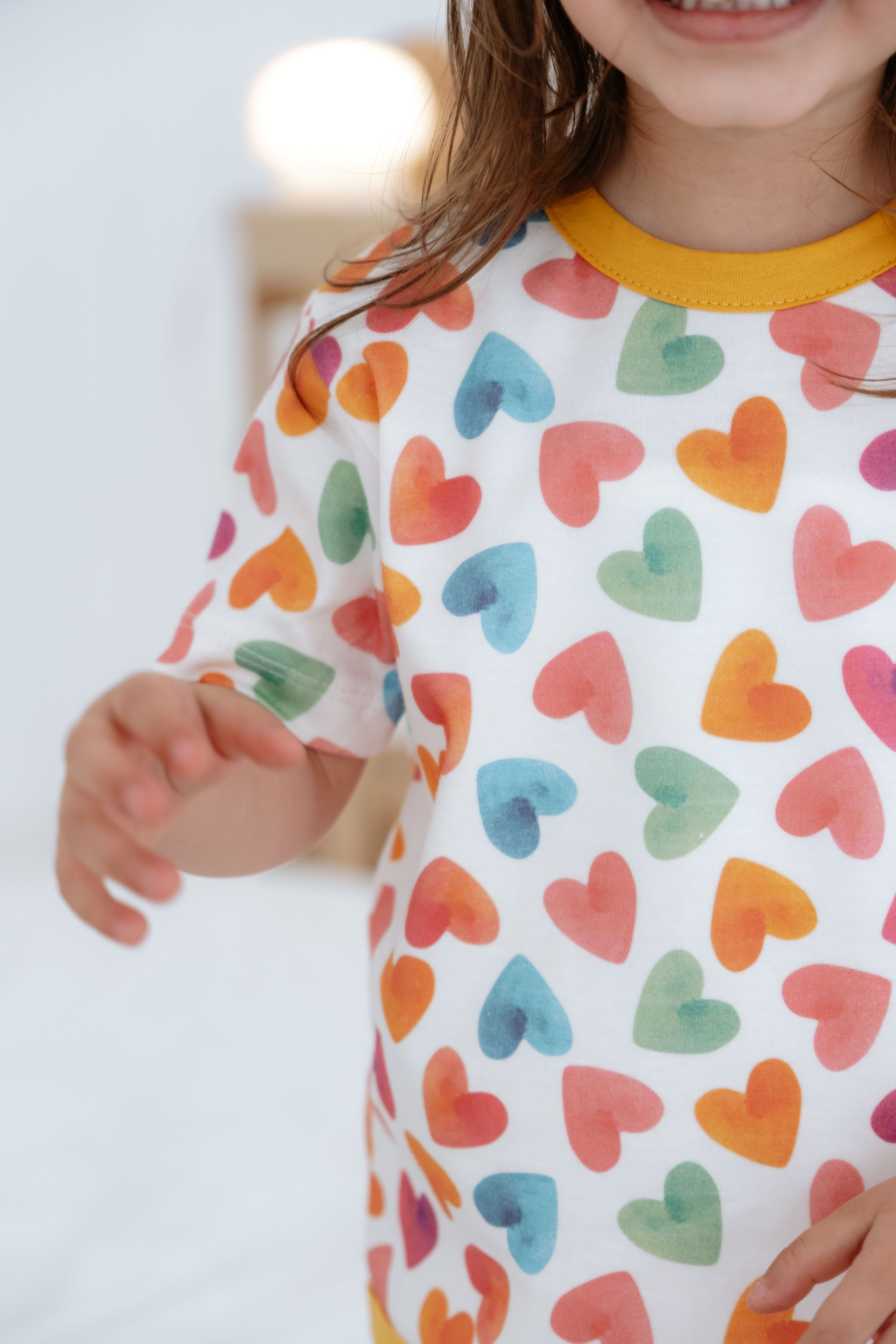 0.3 TOG Yazlık Pijama Takımı - Cute Hearts