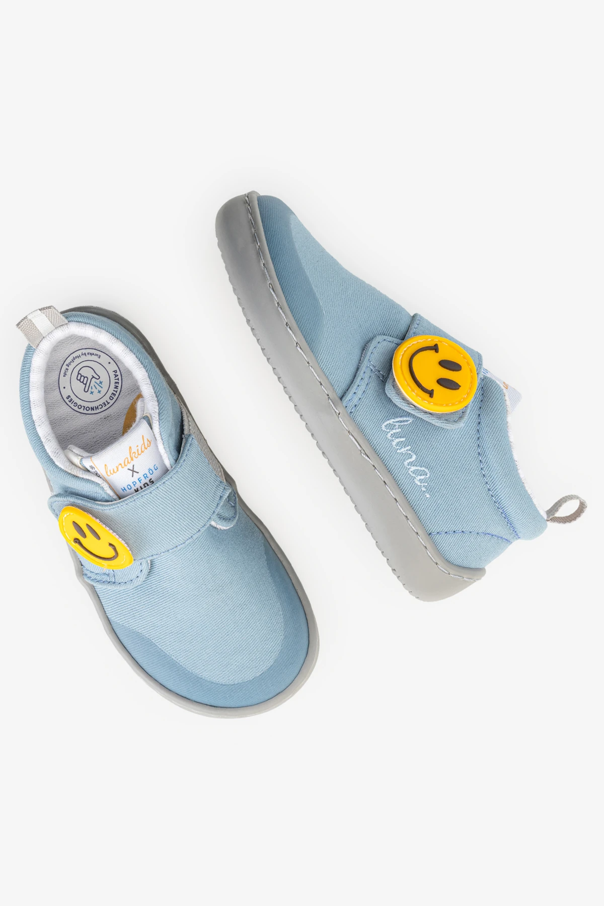 “SINIRLI ÖN SİPARİŞ” lunakids Lunicon 1.0 TOG Rüya Mavisi Barefoot Çocuk Ayakkabısı by Hopfrög Kids