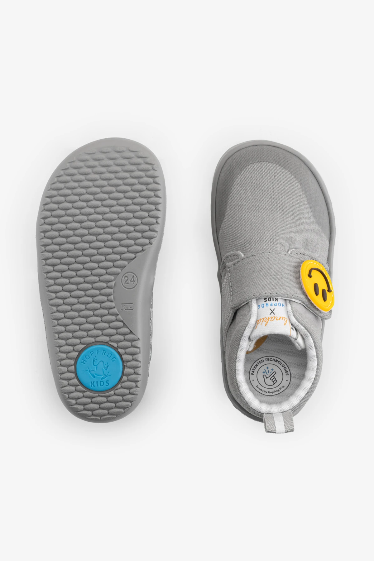 “SINIRLI ÖN SİPARİŞ” ⁠lunakids Lunicon 1.0 TOG Masal Grisi Barefoot Çocuk Ayakkabısı by Hopfrög Kids