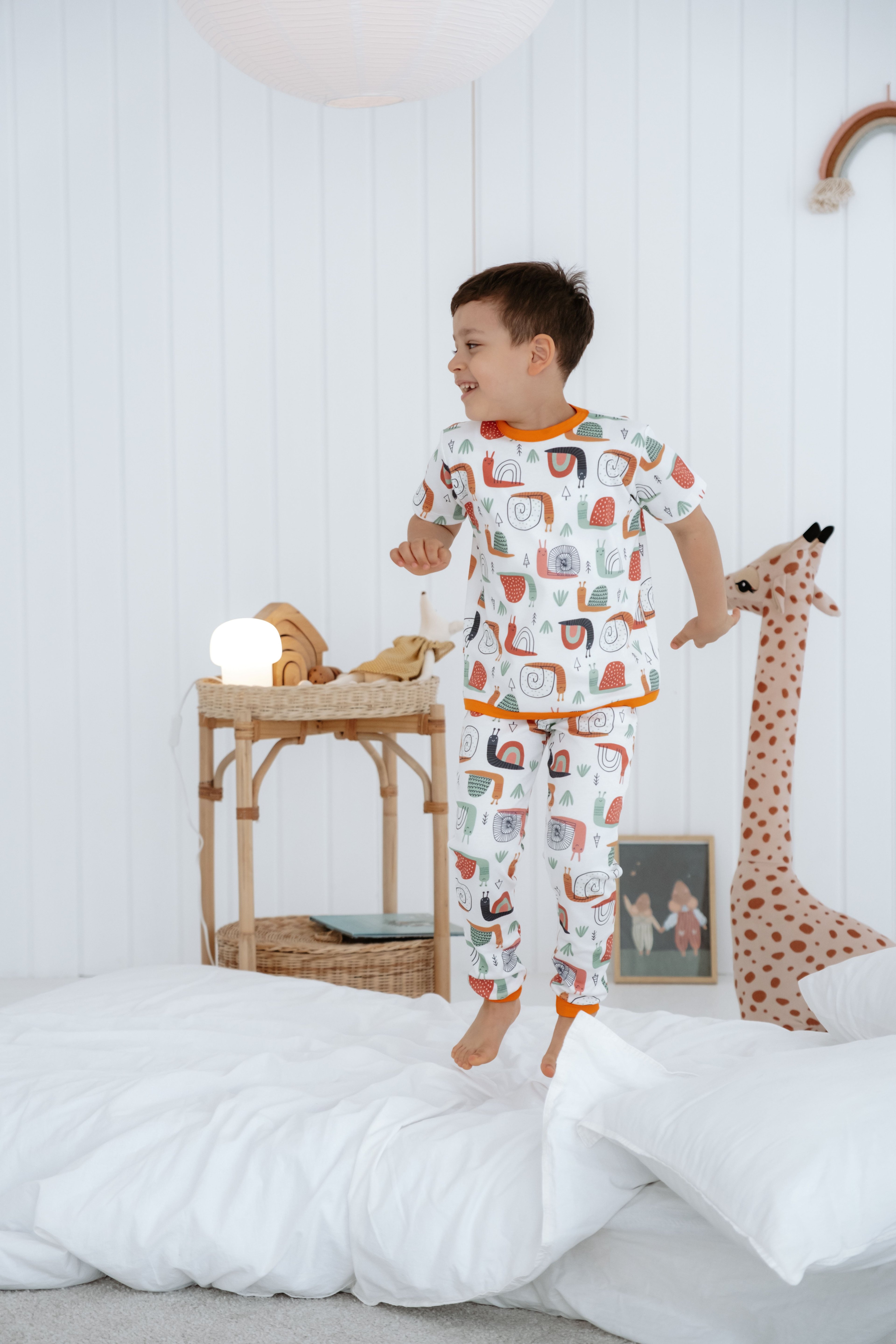 0.3 TOG Yazlık Pijama Takımı - Snails