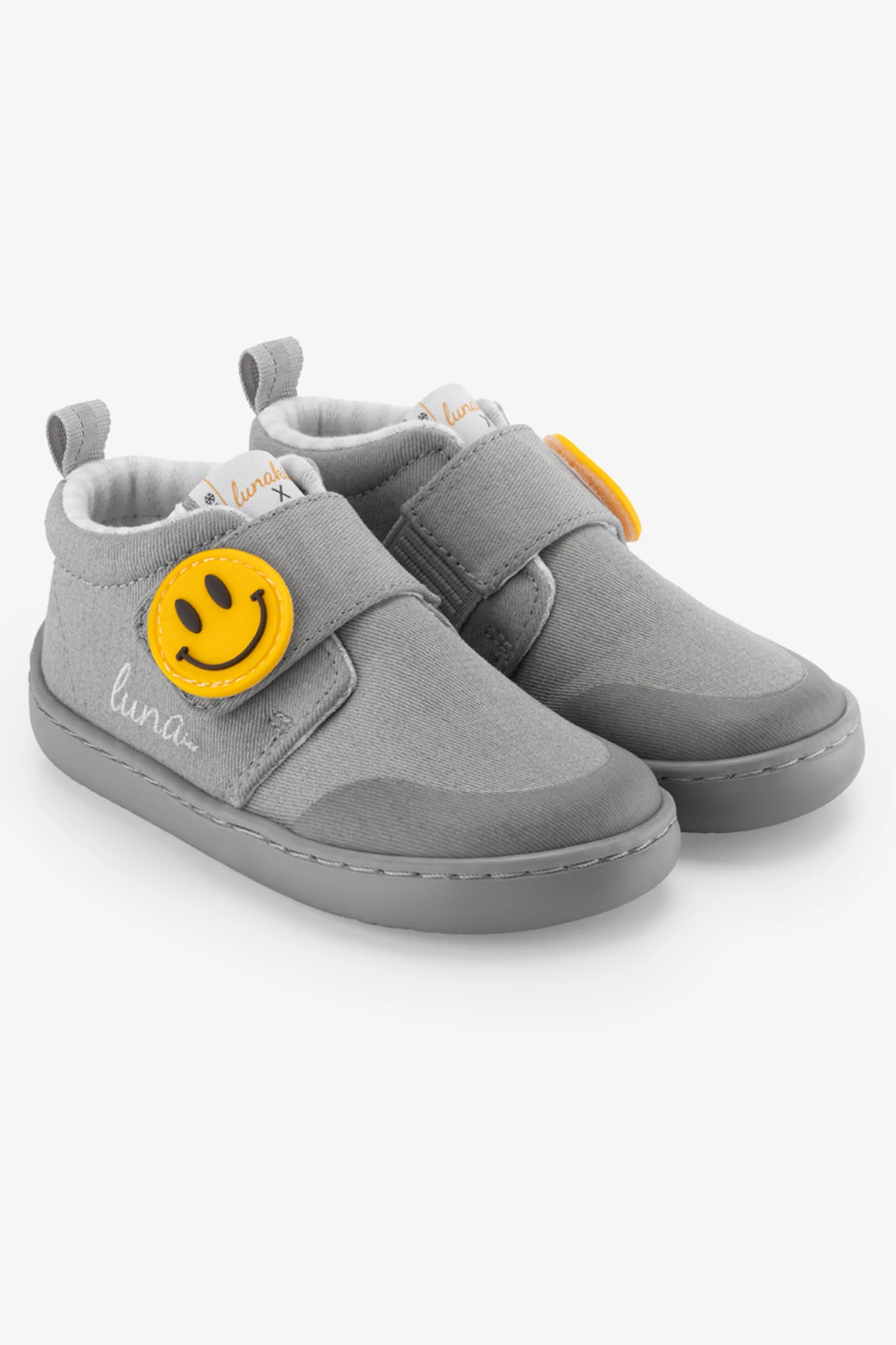 “SINIRLI ÖN SİPARİŞ” ⁠lunakids Lunicon 1.0 TOG Masal Grisi Barefoot Çocuk Ayakkabısı by Hopfrög Kids