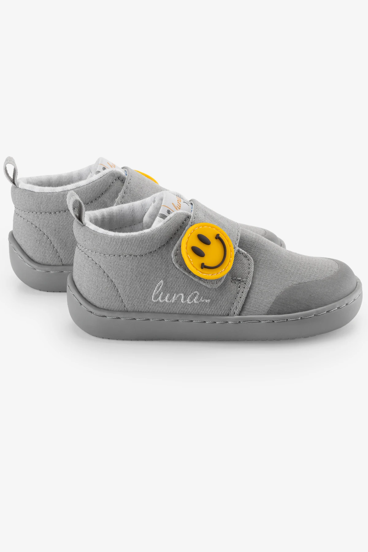 “SINIRLI ÖN SİPARİŞ” ⁠lunakids Lunicon 1.0 TOG Masal Grisi Barefoot Çocuk Ayakkabısı by Hopfrög Kids