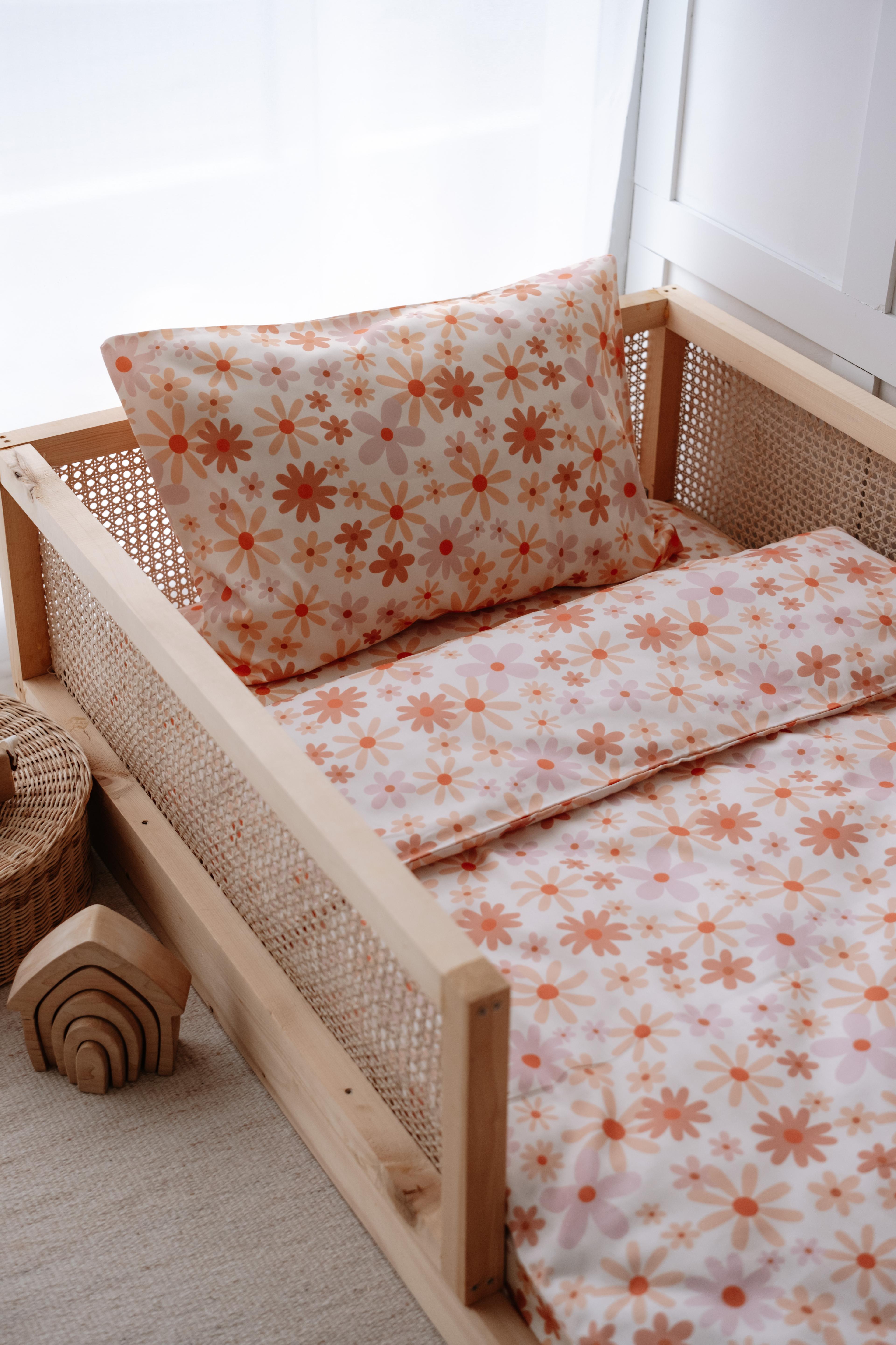 DaisyGarden - Organik Pamuk Saten Tek Kişilik Nevresim Seti