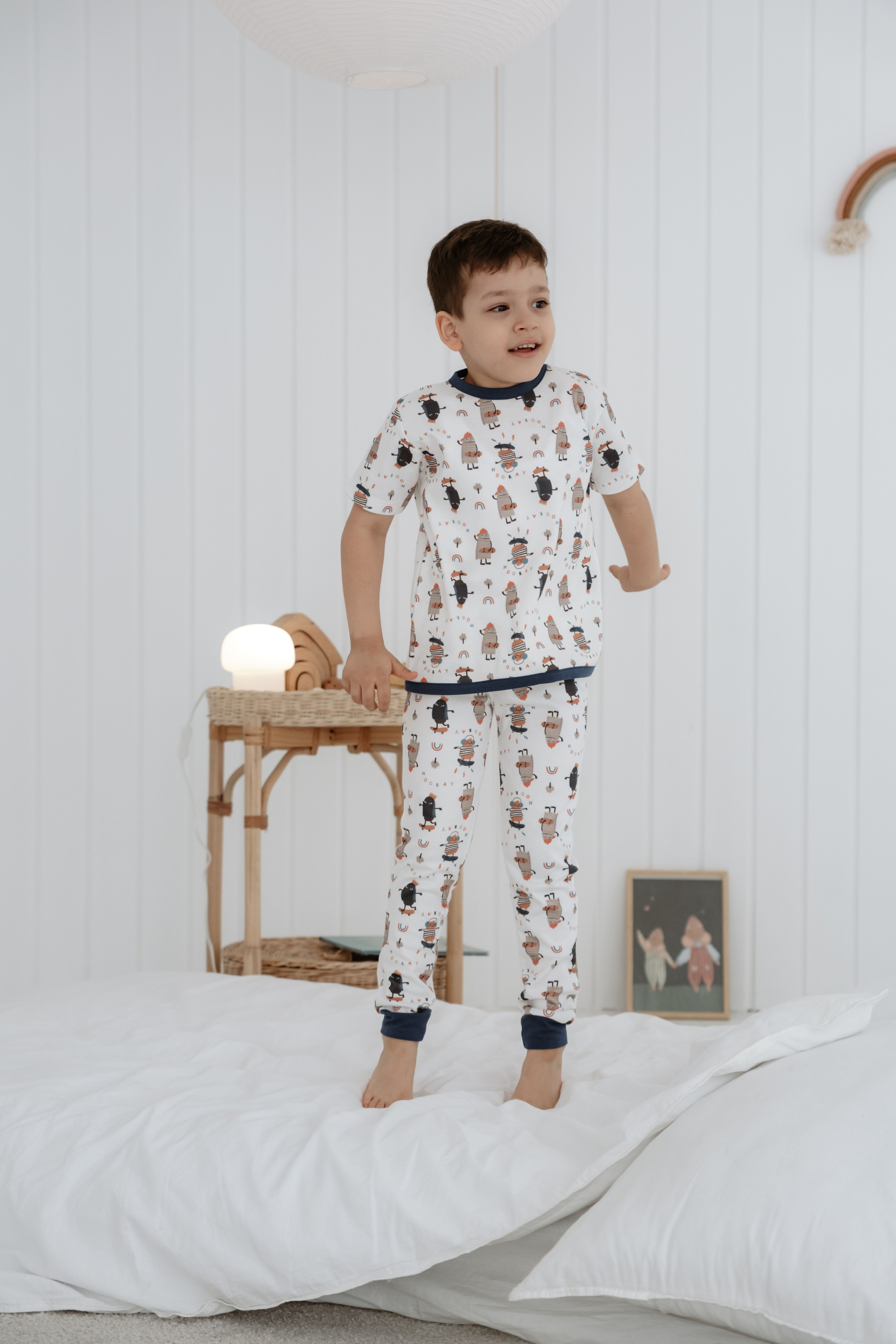 0.3 TOG Yazlık Pijama Takımı - Little Monsters