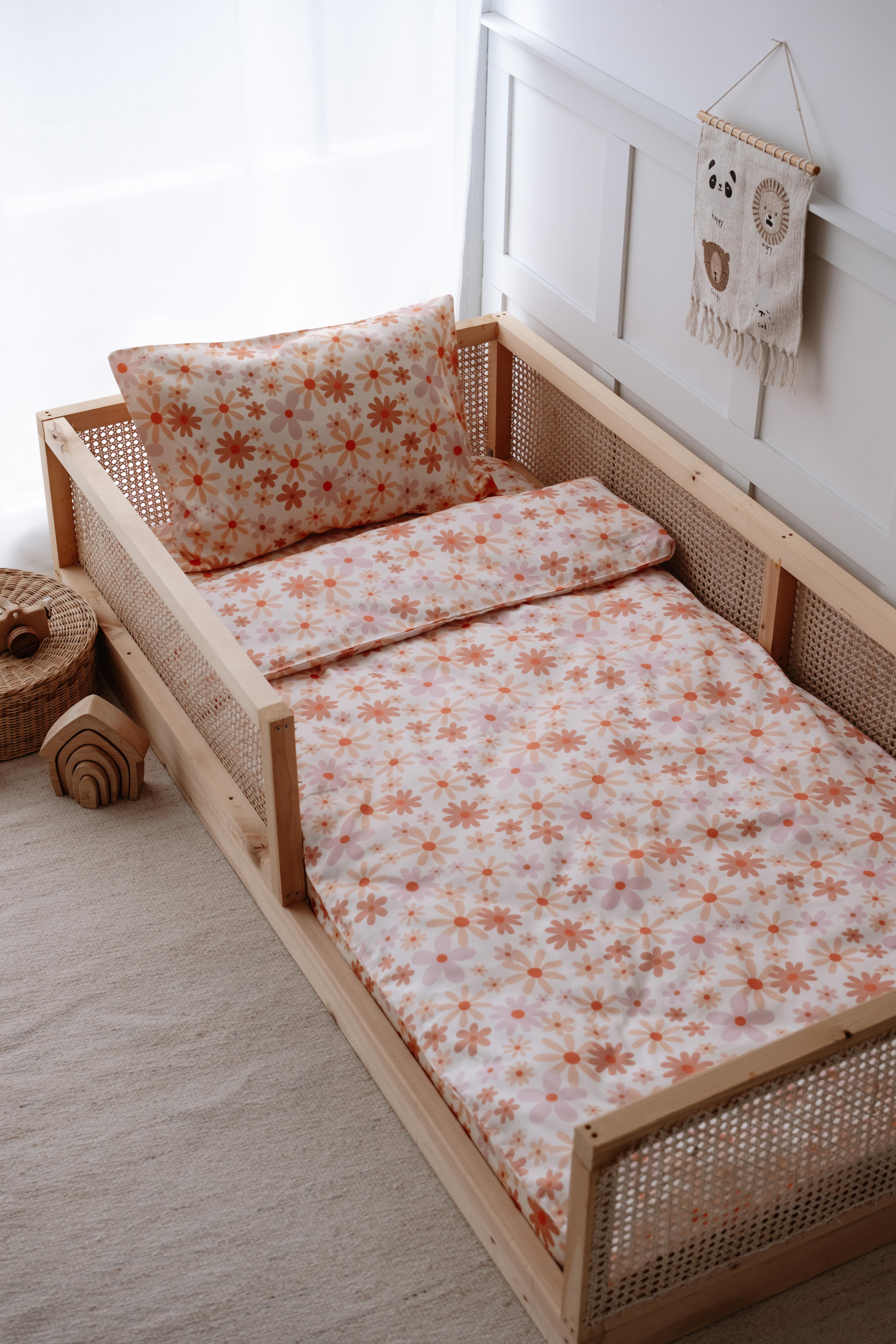 DaisyGarden - Organik Pamuk Saten Tek Kişilik Nevresim Seti