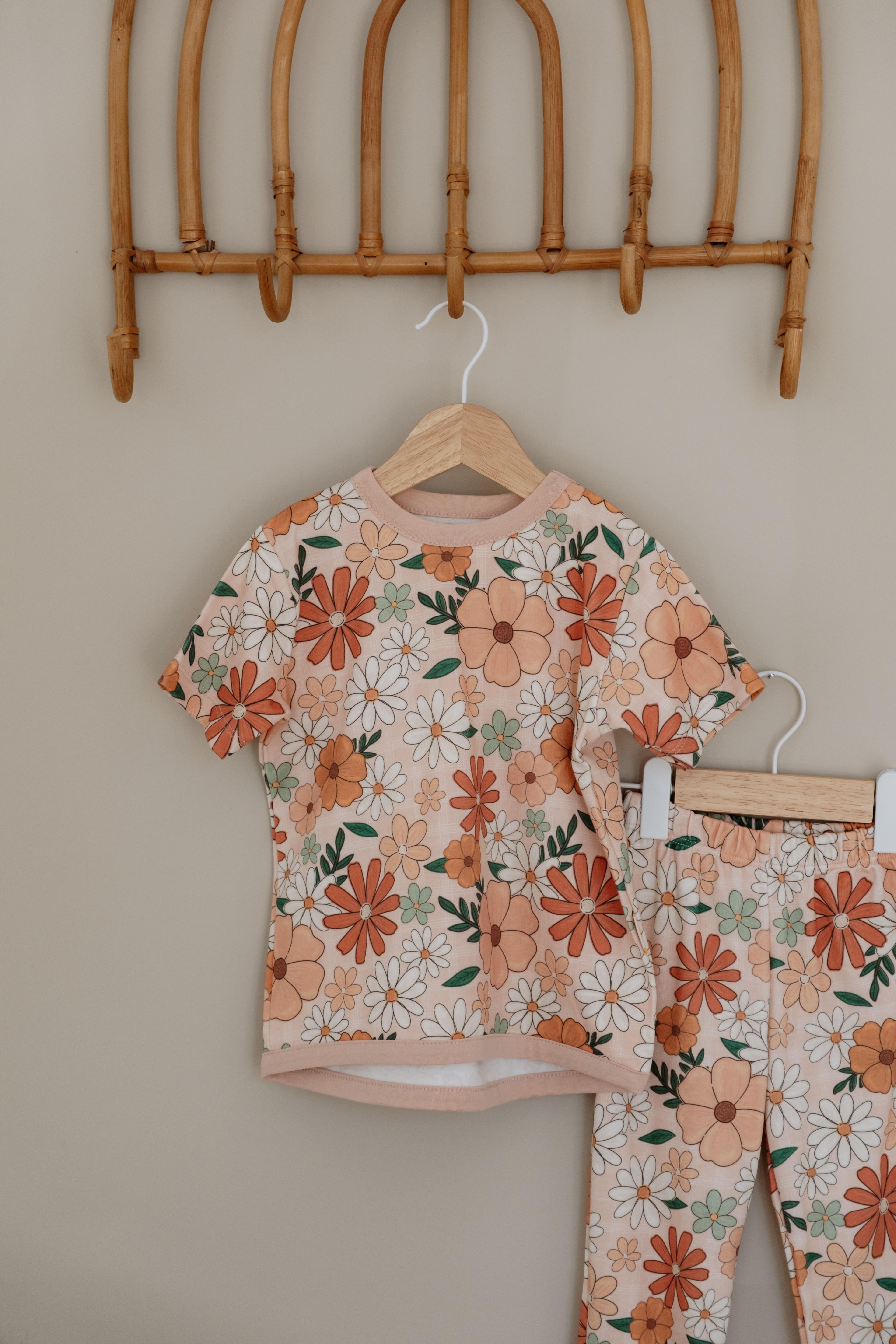 0.3 TOG Yazlık Pijama Takımı - Flowers