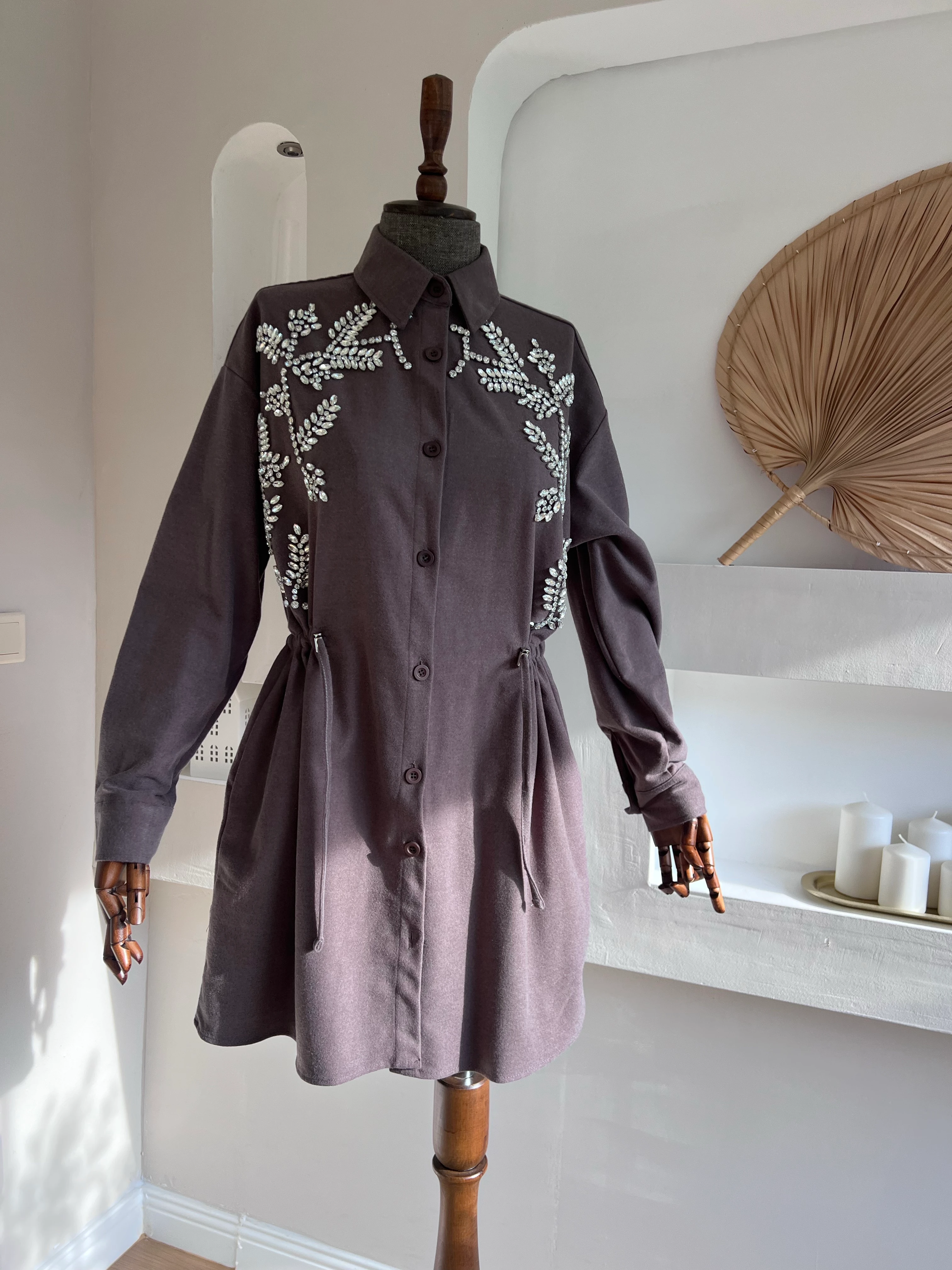 İŞLEMELİ Kaşe Takım