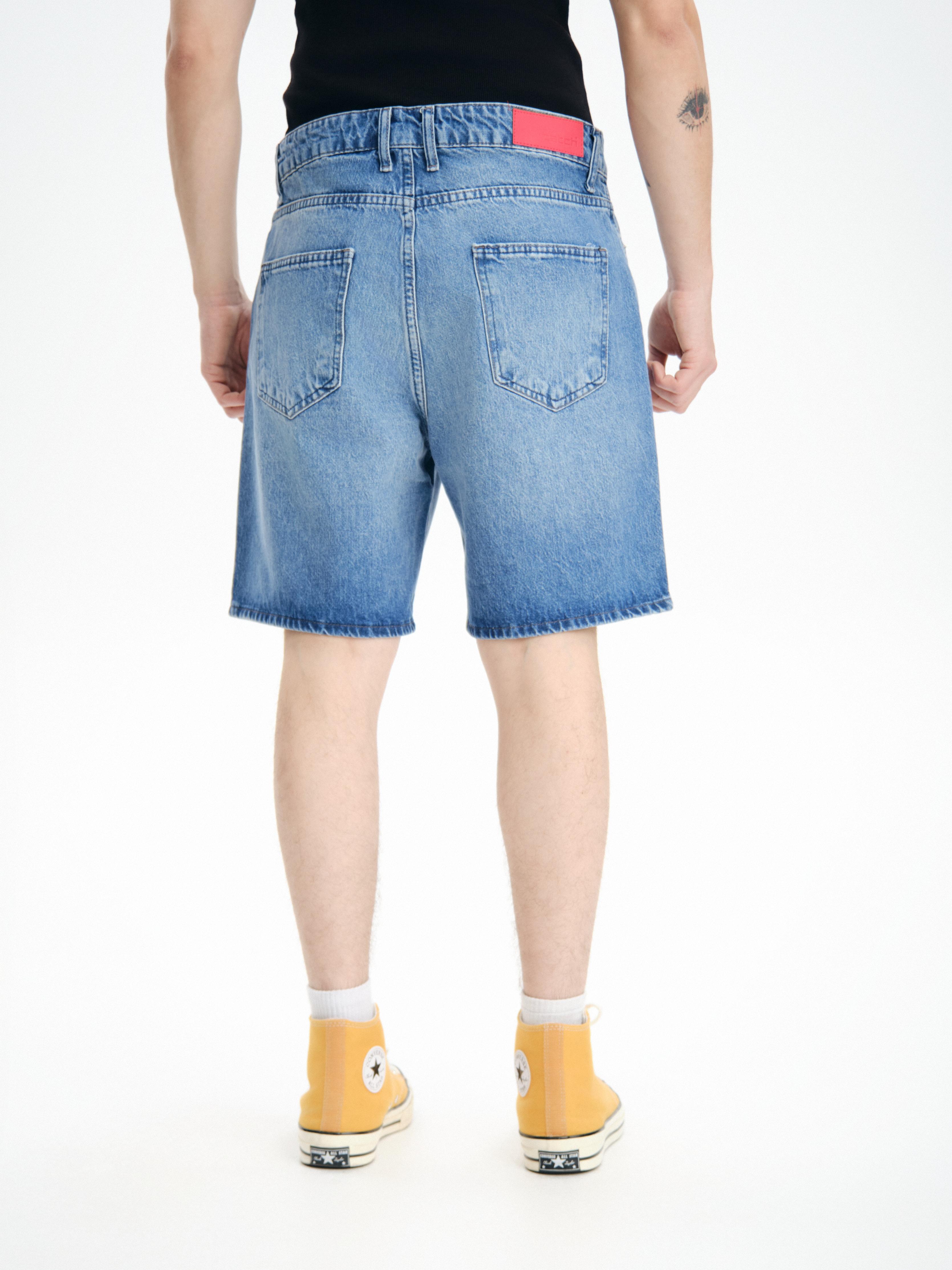 Baggy Kesim Kot Şort
