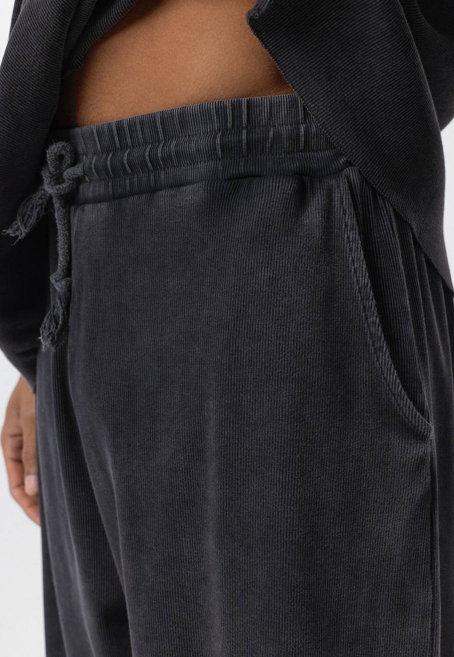 Kaşkorse Kumaş Oversize Eşofman Takımı