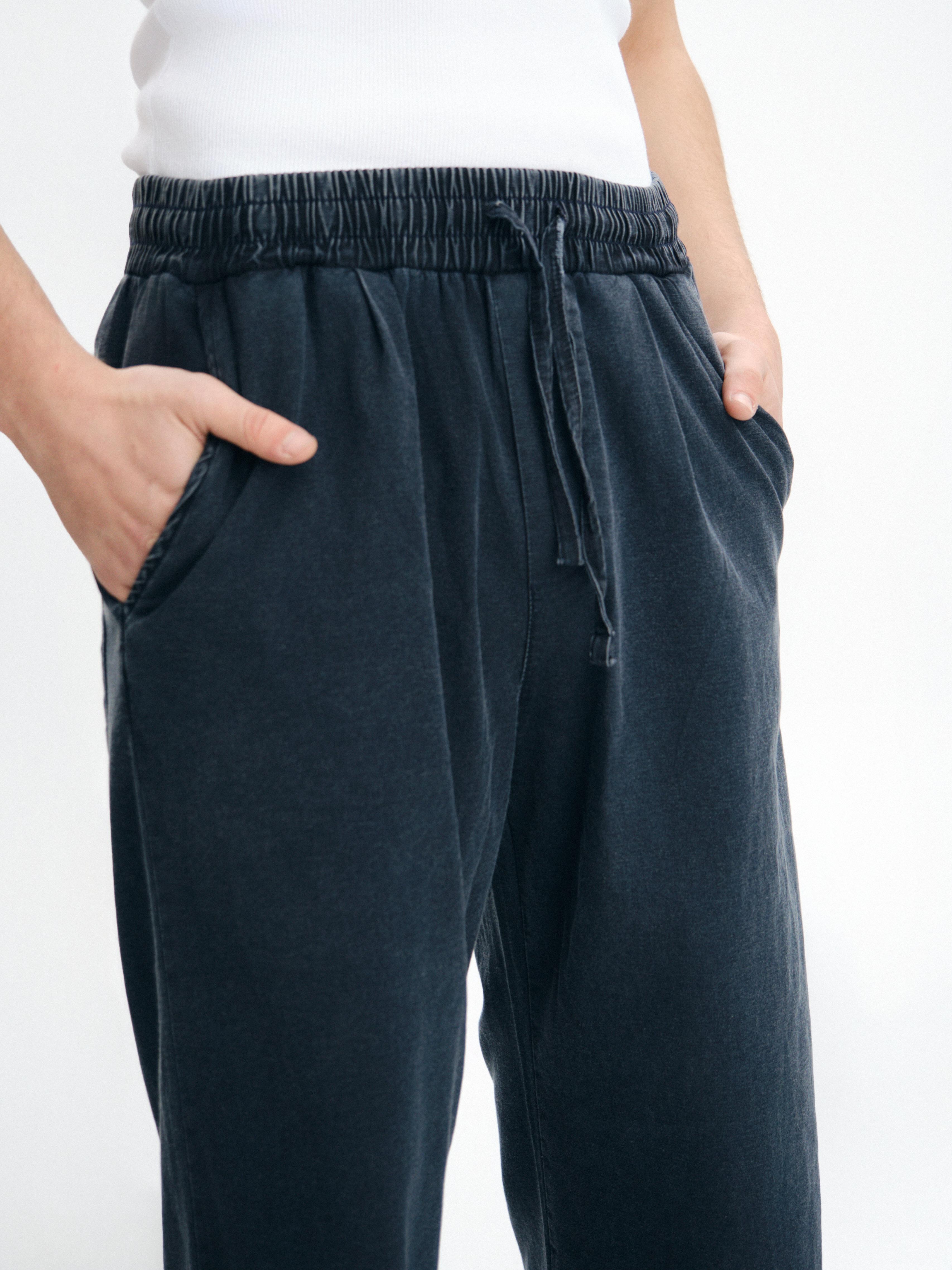 Tensel Kumaş Baggy Pantolon