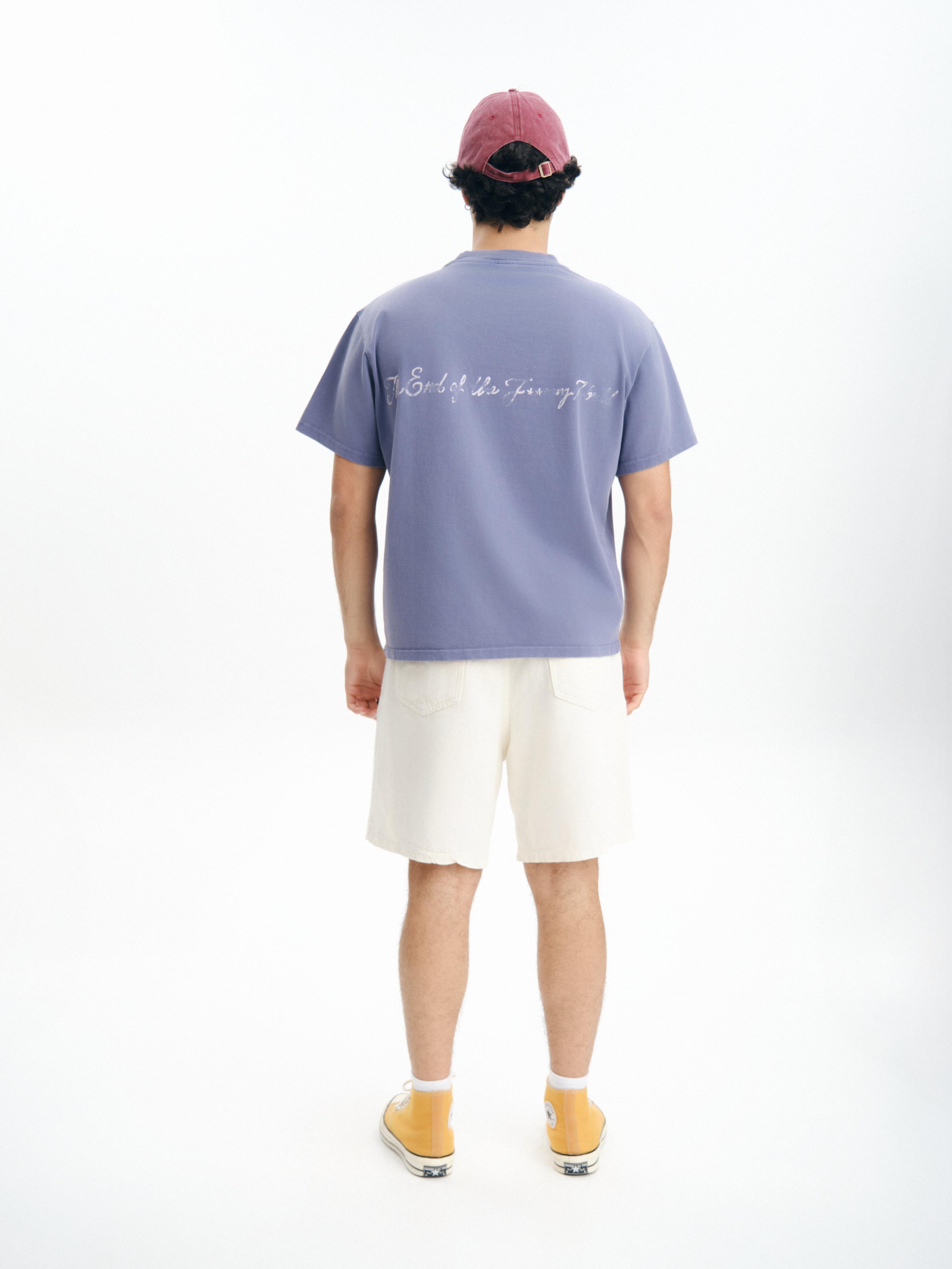 THE END Baskılı Oversize Premium Tişört