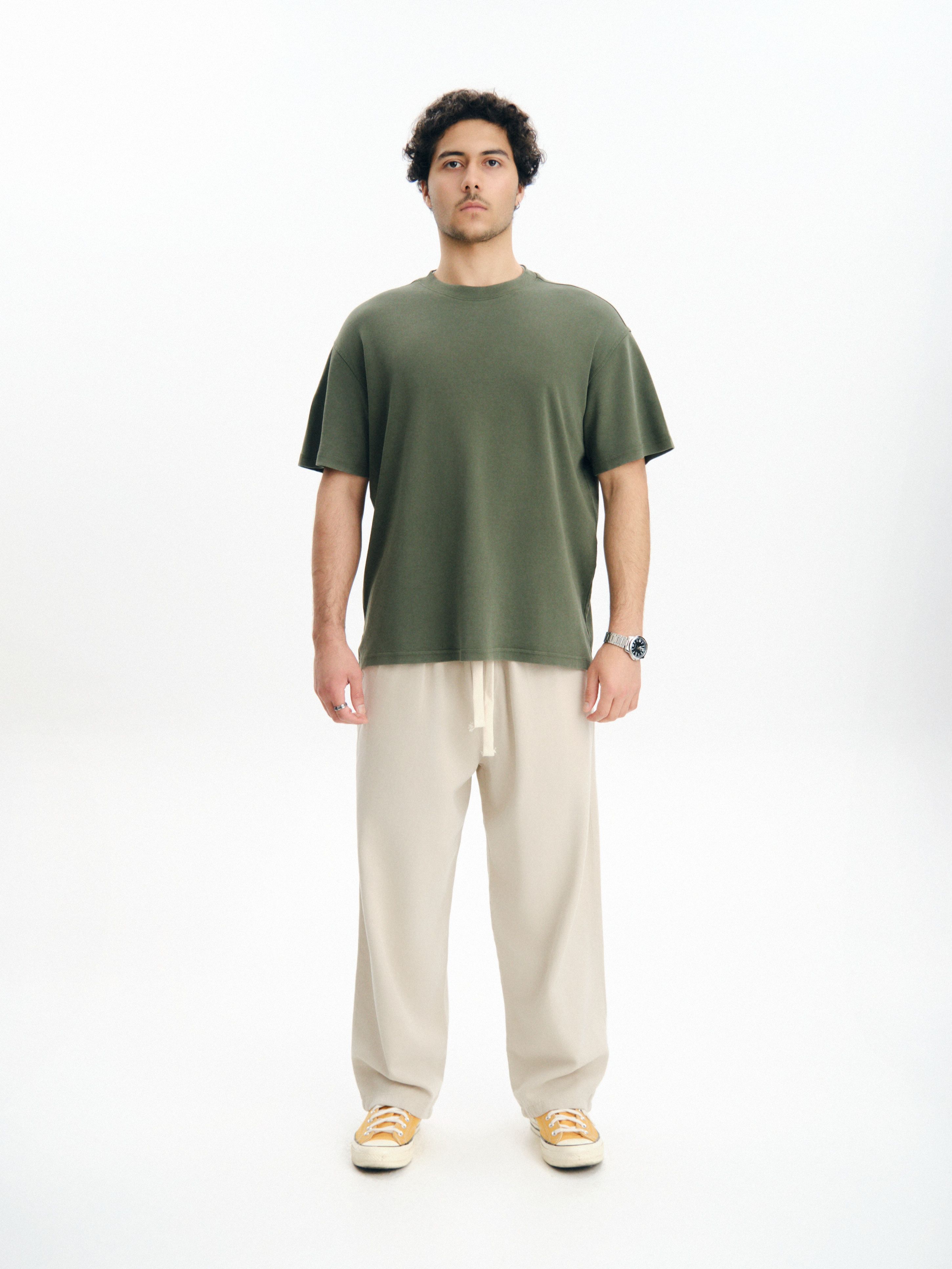 Sırt Loveless Baskılı Basic Premium Oversize Tişört