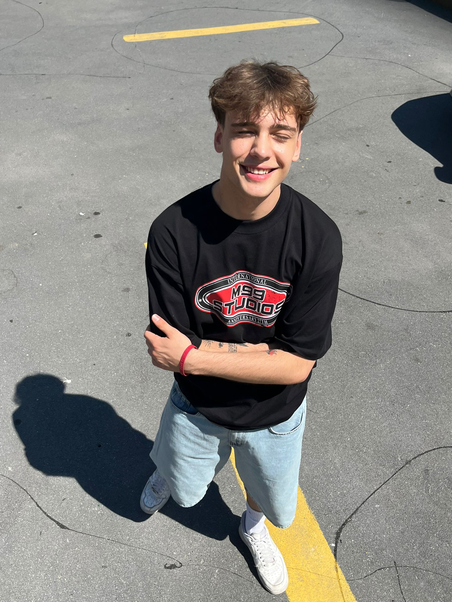 M99 Studios Baskılı Oversize Tişört