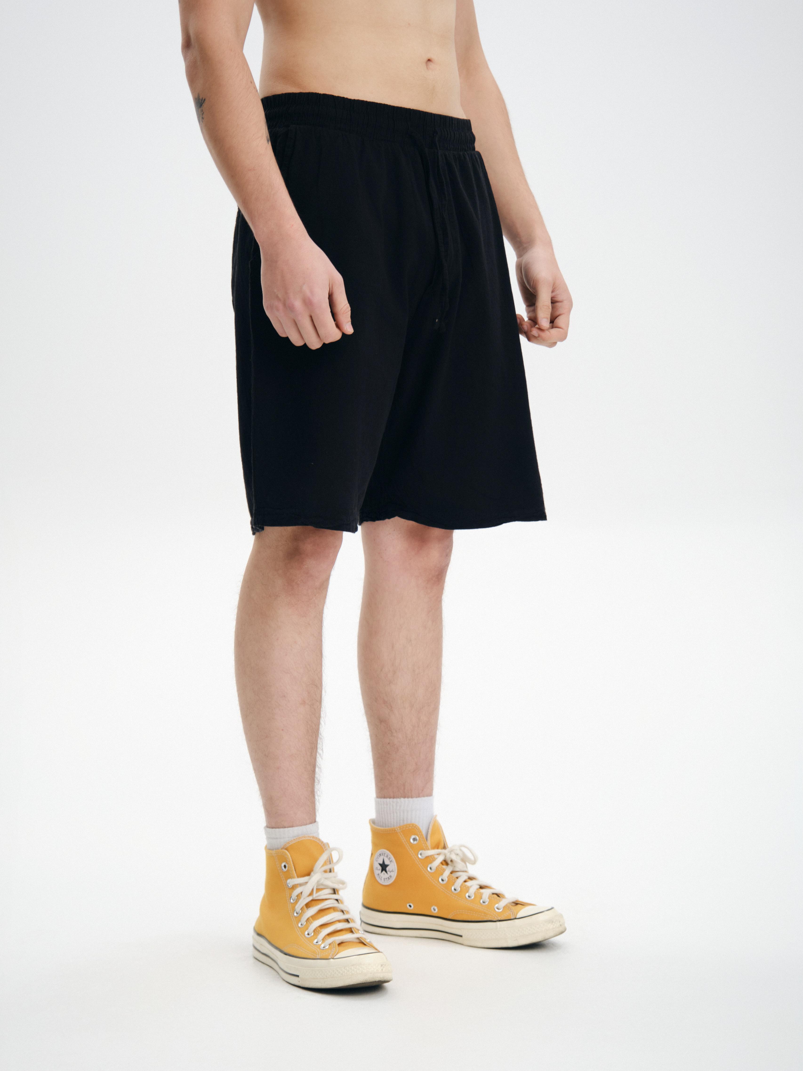 Oversize Basic Keten Şort