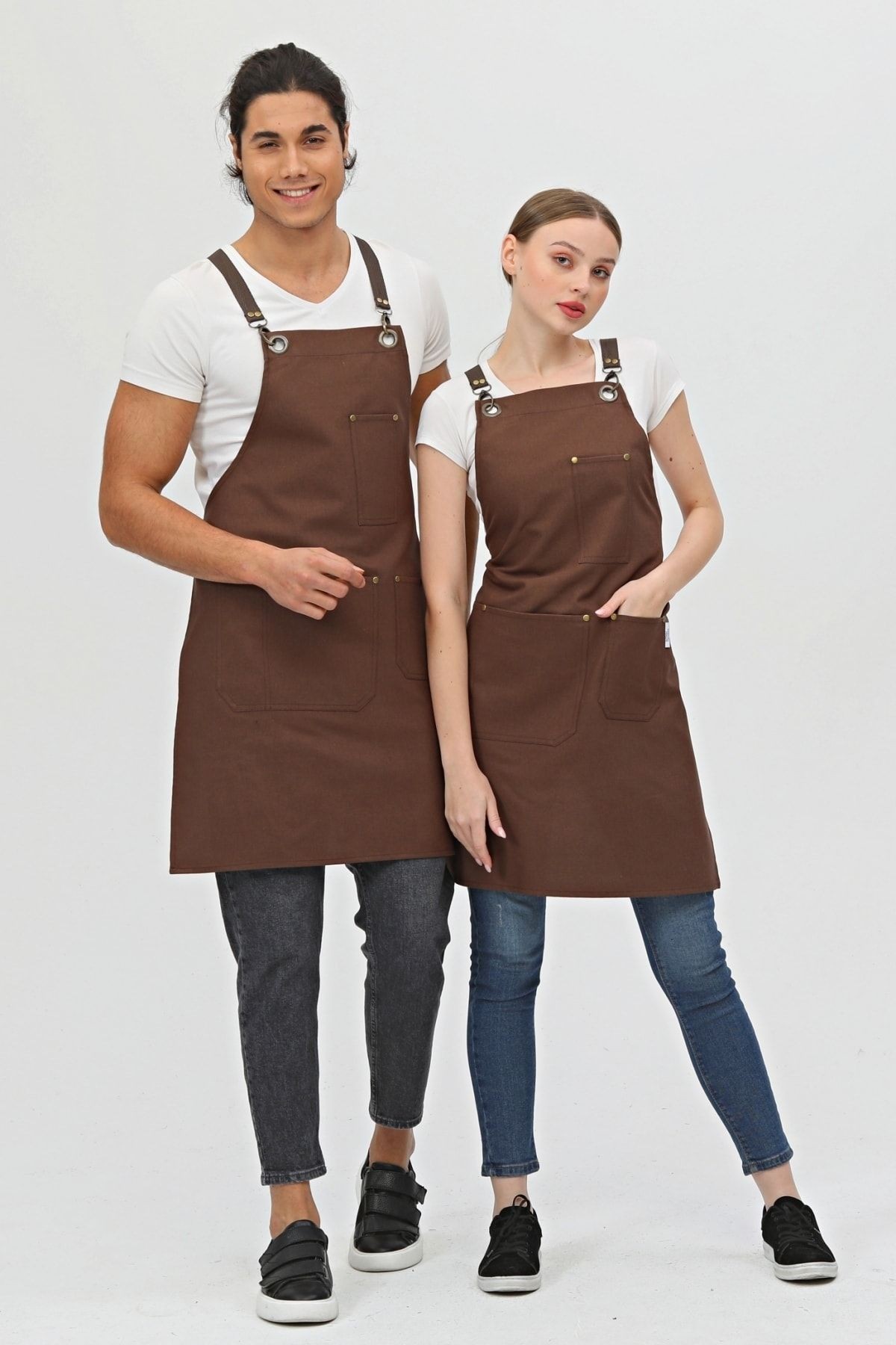 Cafe, Barista, Kuaför, Mutfak, Chef, Şef, Ressam Ve Çiçekçi Önlükleri Leke Tutmaz Önlük