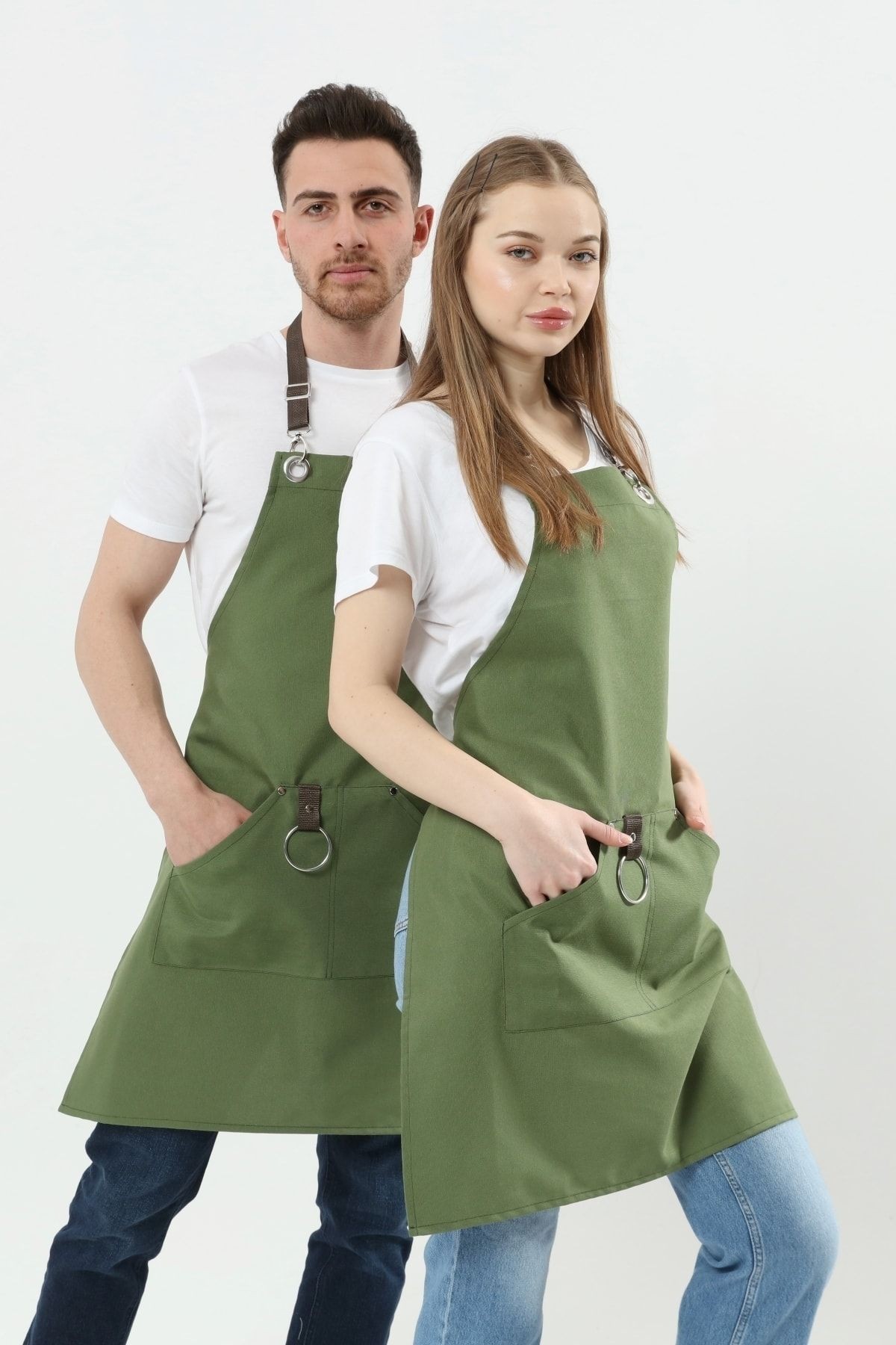 Cafe  Barista Kuaför Barmen Çiçekçi Mutfak Önlükleri Leke Tutmaz