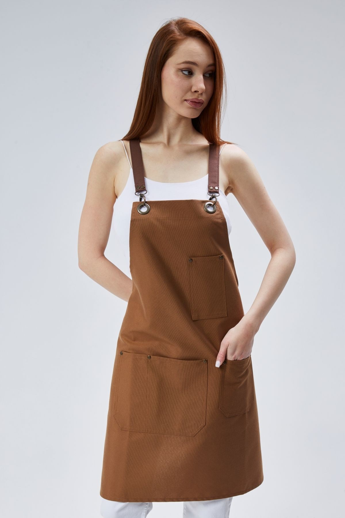 Cafe, Barista, Kuaför, Mutfak, Chef, Şef, Ressam Ve Çiçekçi Önlükleri Leke Tutmaz Önlük