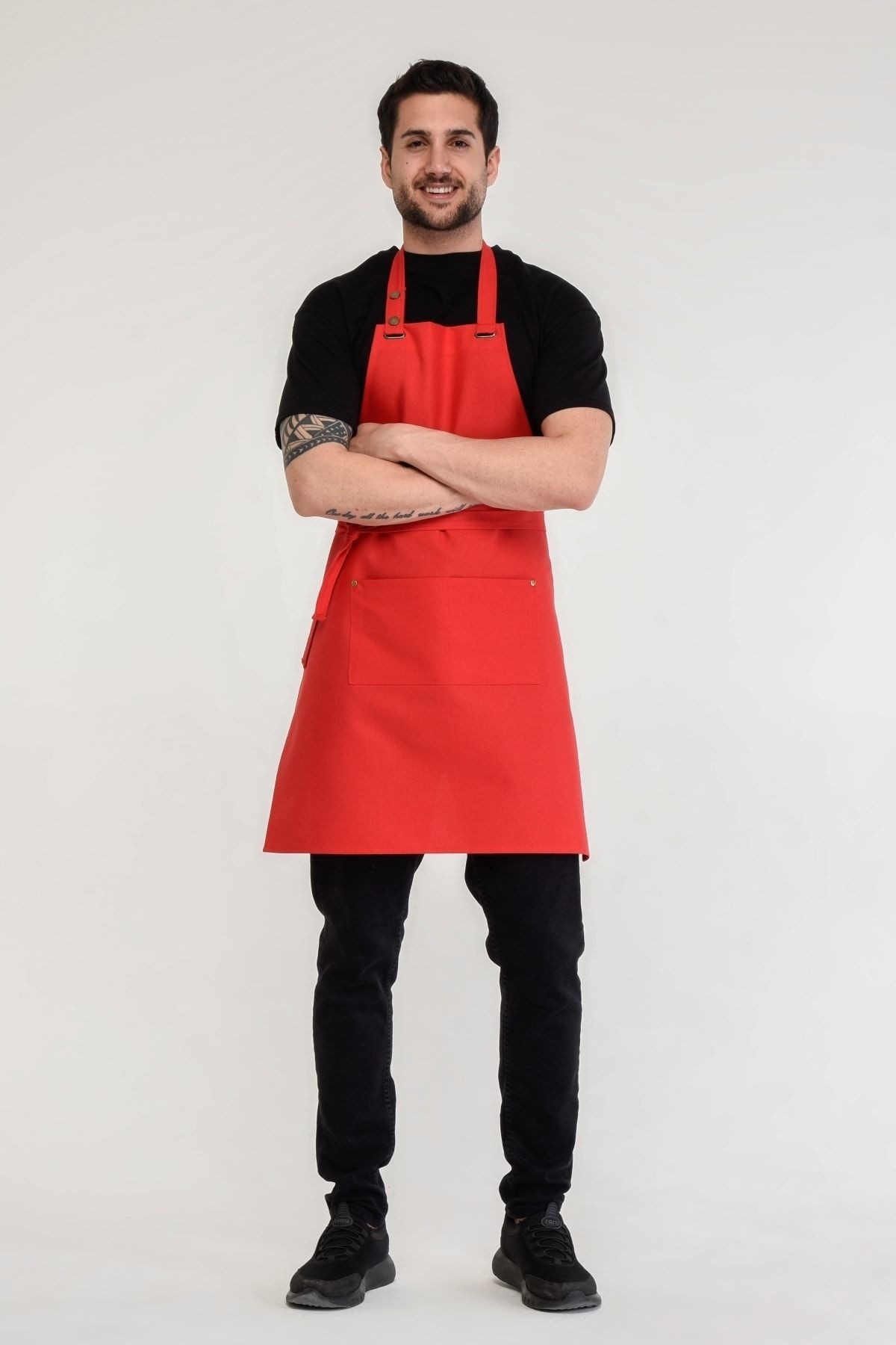 Su Itici Leke Tutmaz Kafe Barista Şef Aşçı Garson Çiçekçi Restoran Cafe Apron Mutfak Önlüğü 1 Adet