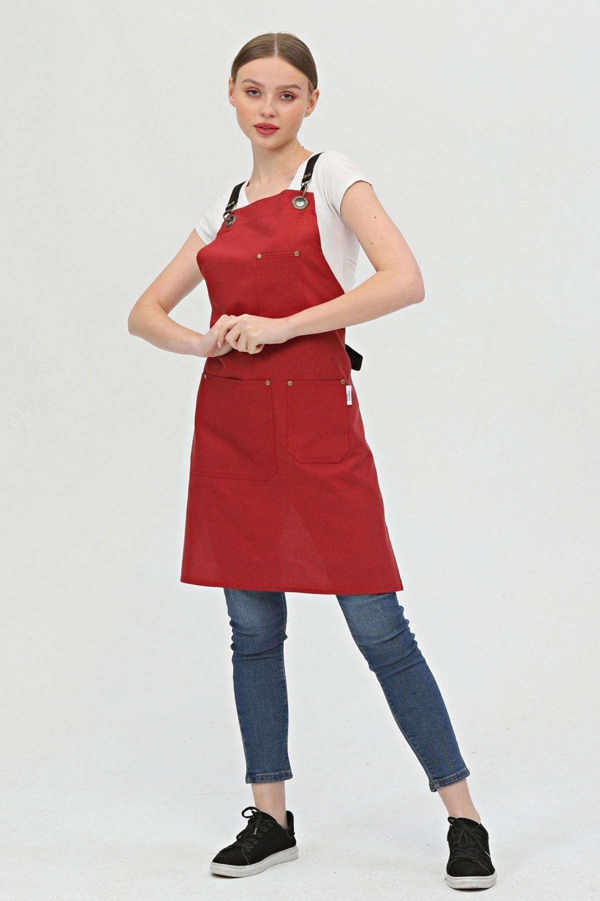 Cafe, Barista, Kuaför, Mutfak, Chef, Şef, Ressam Ve Çiçekçi Önlükleri Leke Tutmaz Önlük