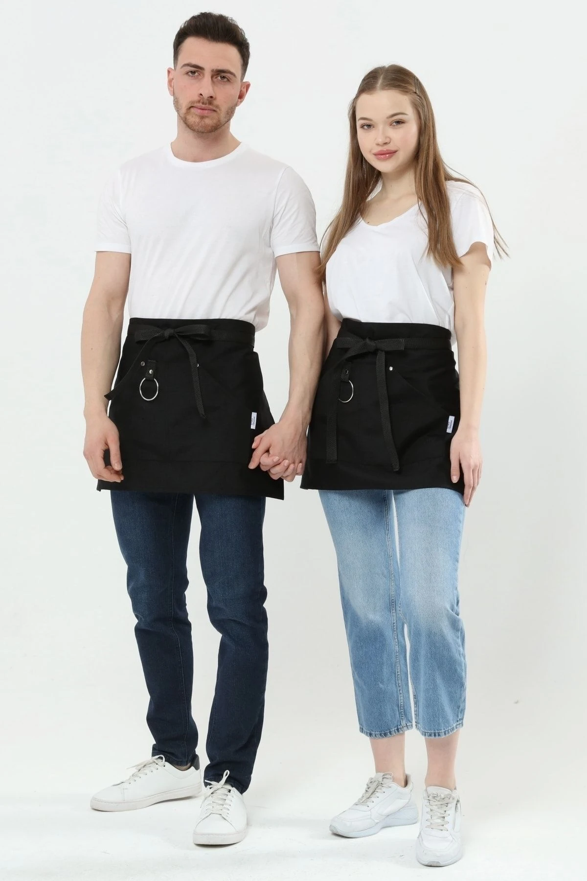 Cafe, Barista Mutfak Önlükleri - siyah