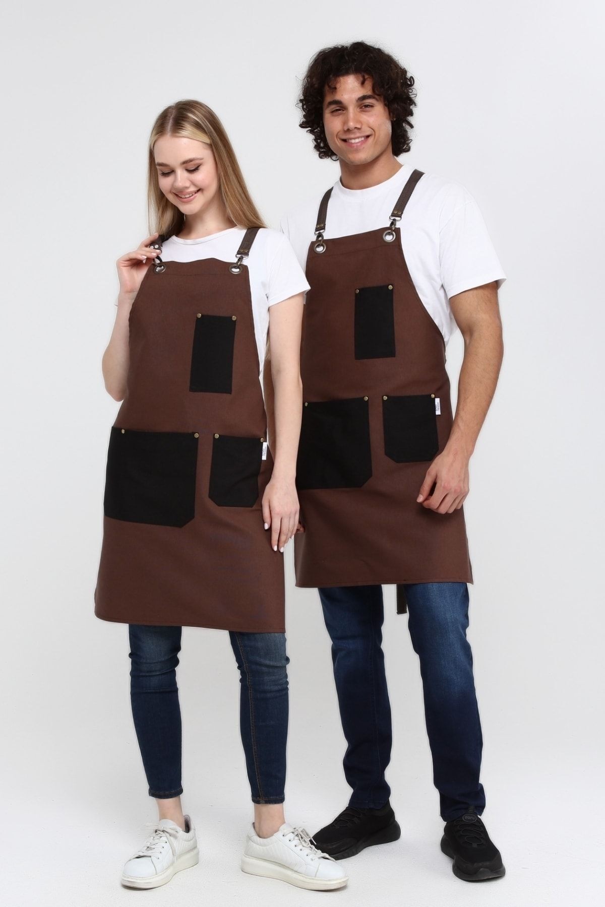 Cafe, Barista, Kuaför, Mutfak, Chef, Şef, Ressam Ve Çiçekçi Önlükleri Leke Tutmaz Önlük