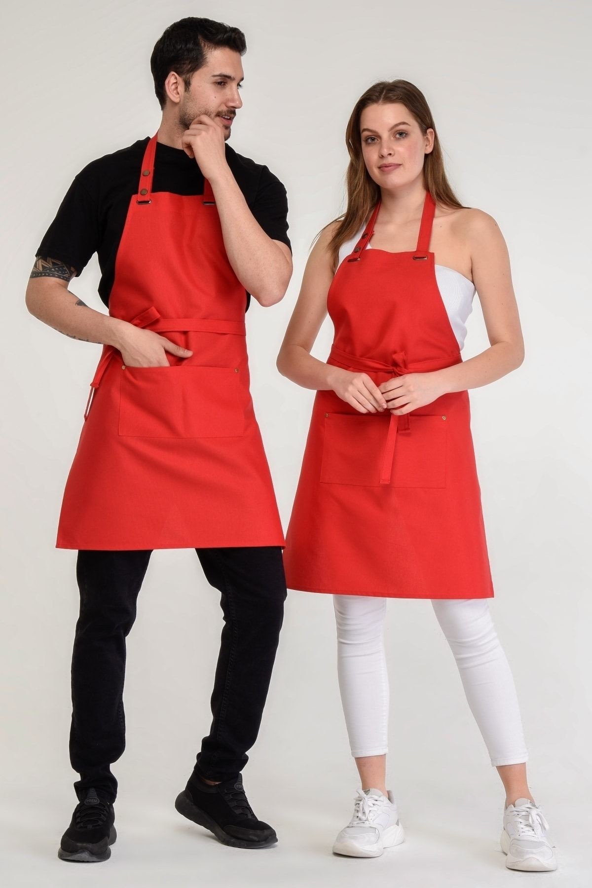 Su Itici Leke Tutmaz Kafe Barista Şef Aşçı Garson Çiçekçi Restoran Cafe Apron Mutfak Önlüğü 1 Adet