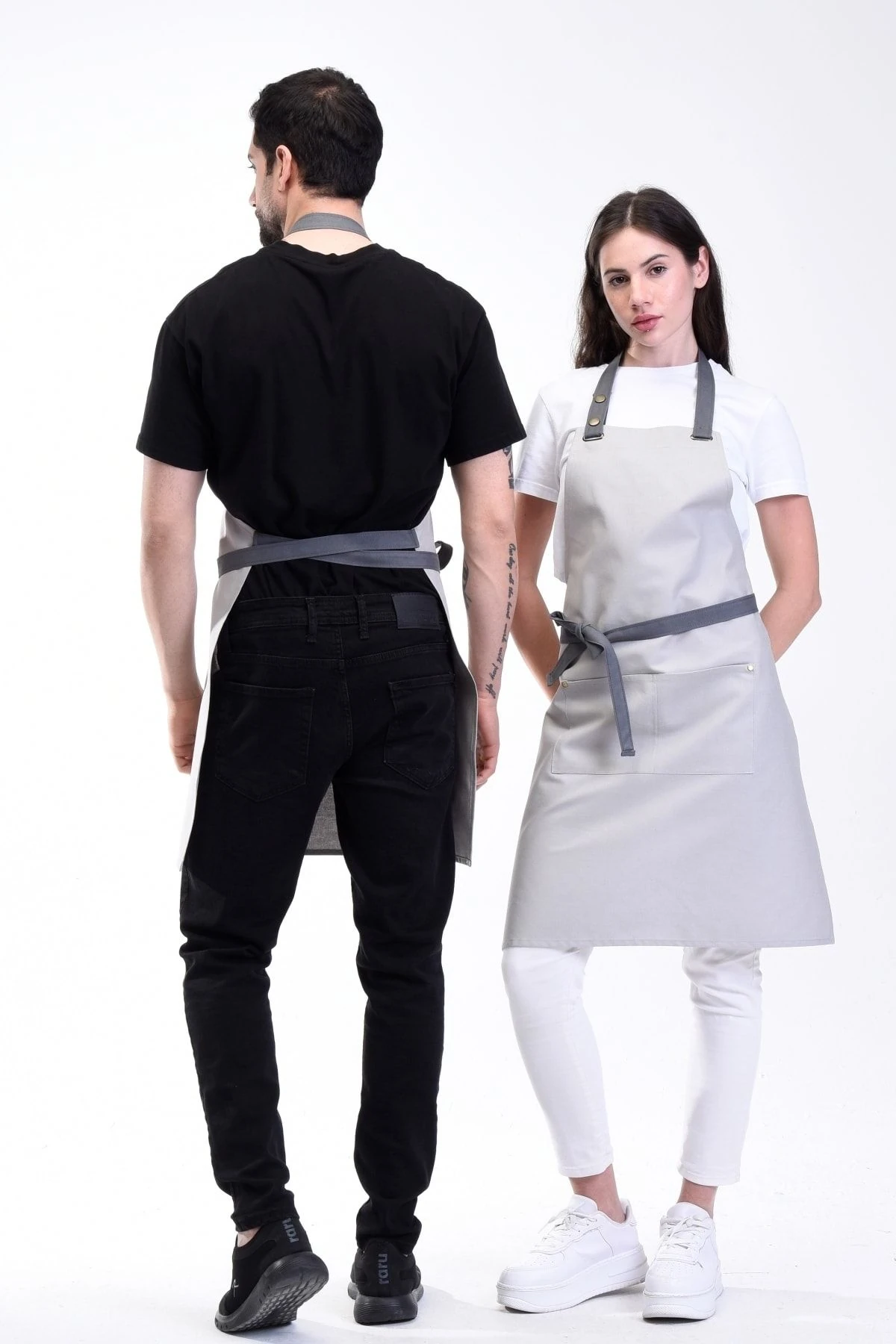 Su Itici Leke Tutmaz Kafe Barista Şef Aşçı Garson Çiçekçi Restoran Cafe Apron Mutfak Önlüğü 1 Adet