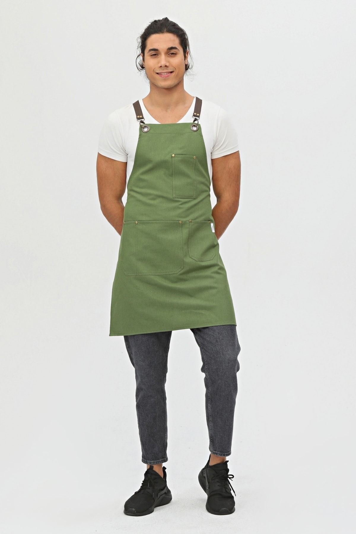 Cafe, Barista, Kuaför, Mutfak, Chef, Şef, Ressam Ve Çiçekçi Önlükleri Leke Tutmaz Önlük